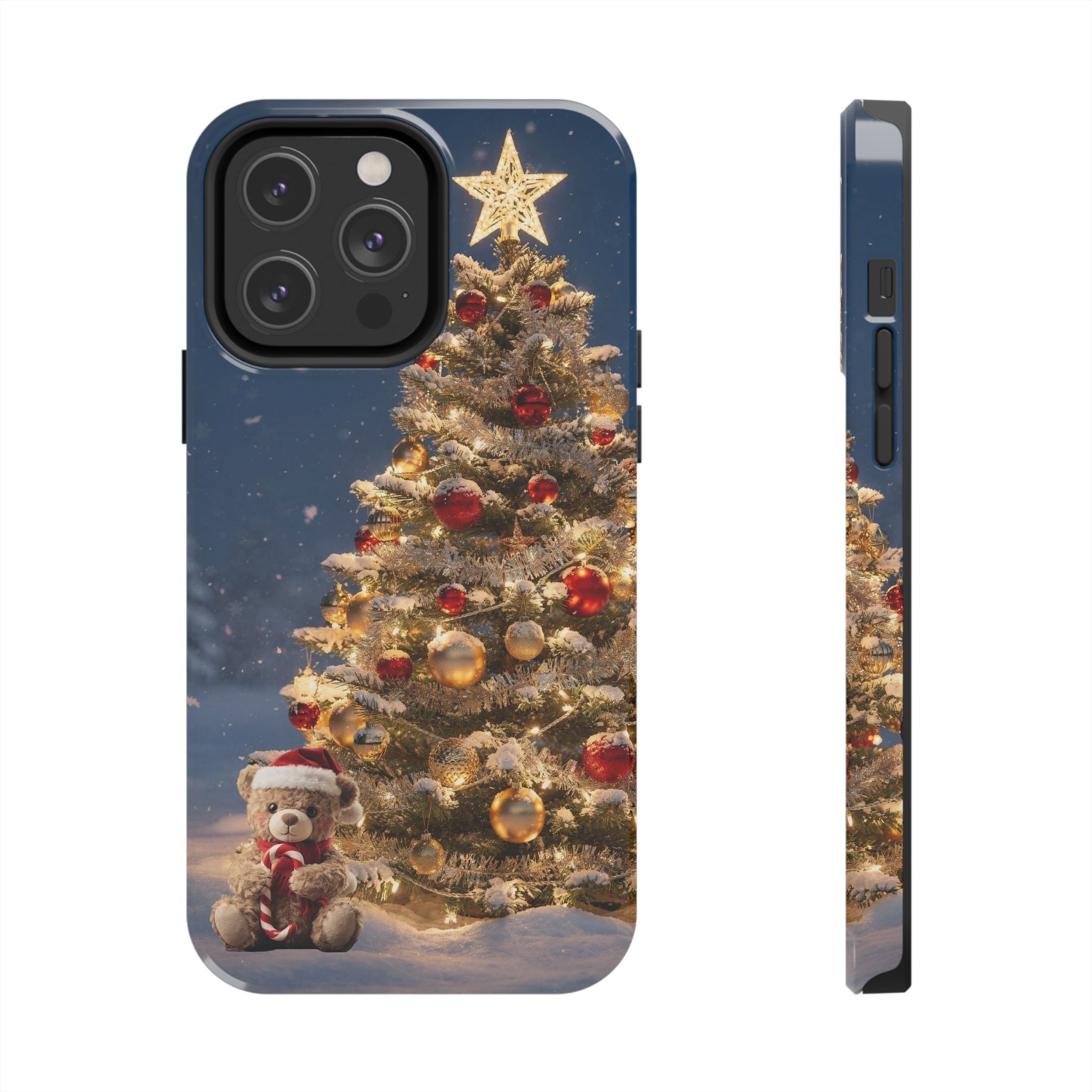 Christmas Holiday iPhone  Phone Case | Holiday Snowy Ornament Design