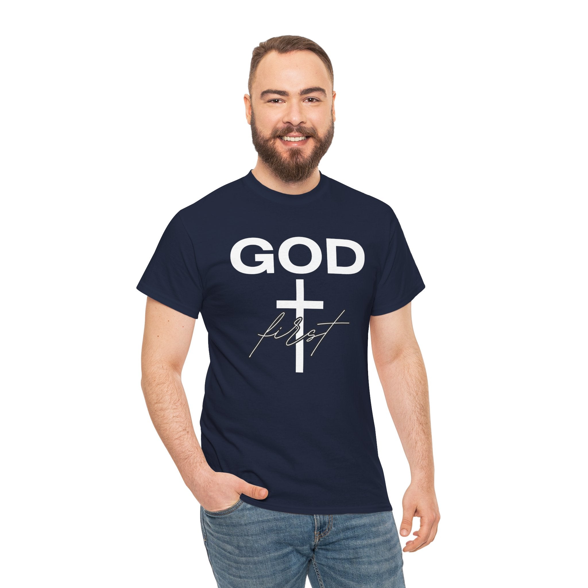God first t-shirt, Christian t-shirt, Religious t-shirt