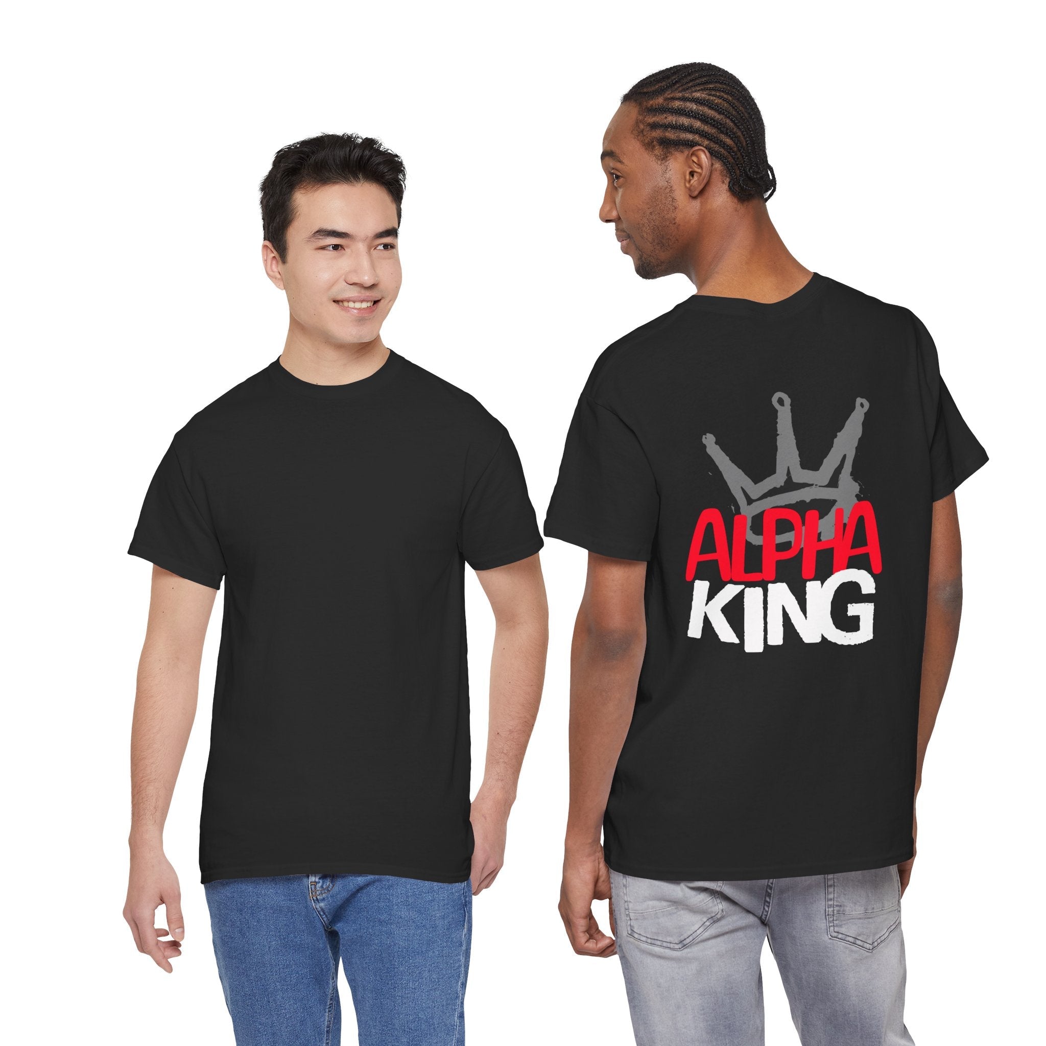Alpha King Shirt  Crown Graphic Tee