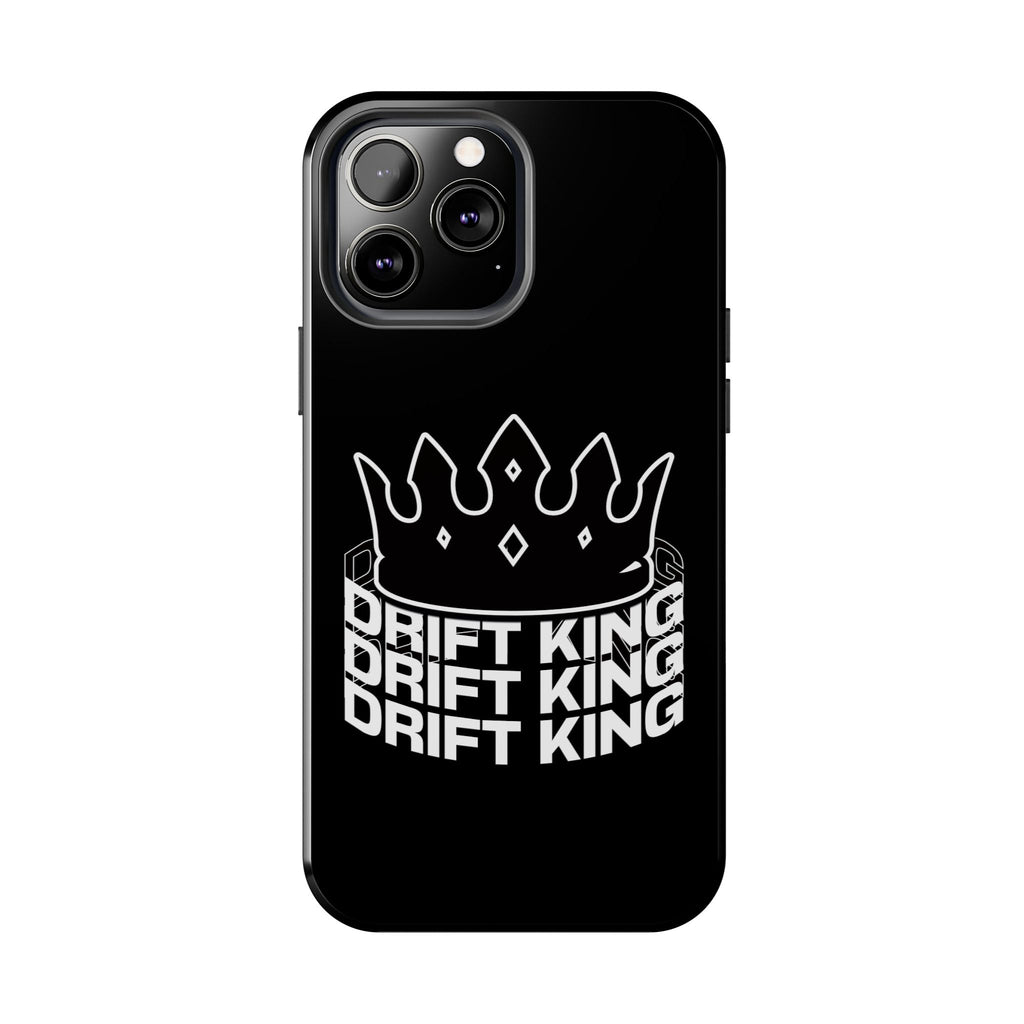 Drift King crown iPhone phone case | Tough Phone Case, racing typography iphone compatible