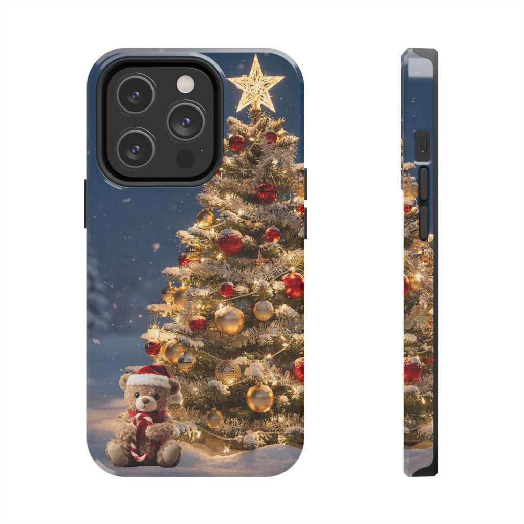 Christmas Holiday iPhone  Phone Case | Holiday Snowy Ornament Design