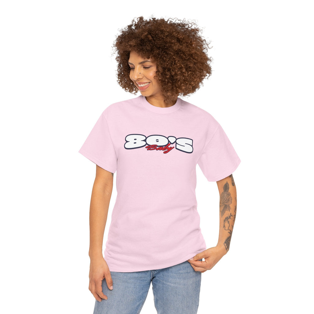 Retro 80's Unisex Cotton Tee - Vintage Style T-Shirt, Casual Wear, 1980s Nostalgia, Gift for Him, or Her, Summer Fashion