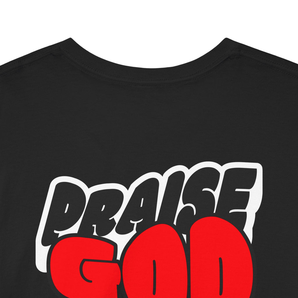 Praise God in the Storm Tee | Religious Faith Typography, Christian Shirt