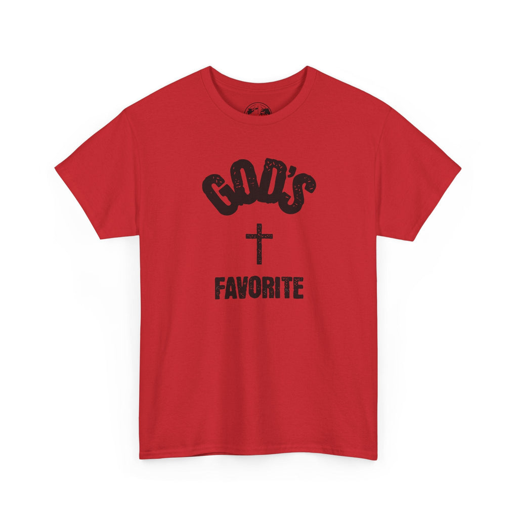 God's Favorite T-Shirt — Christian Cross Faith Graphic Tee