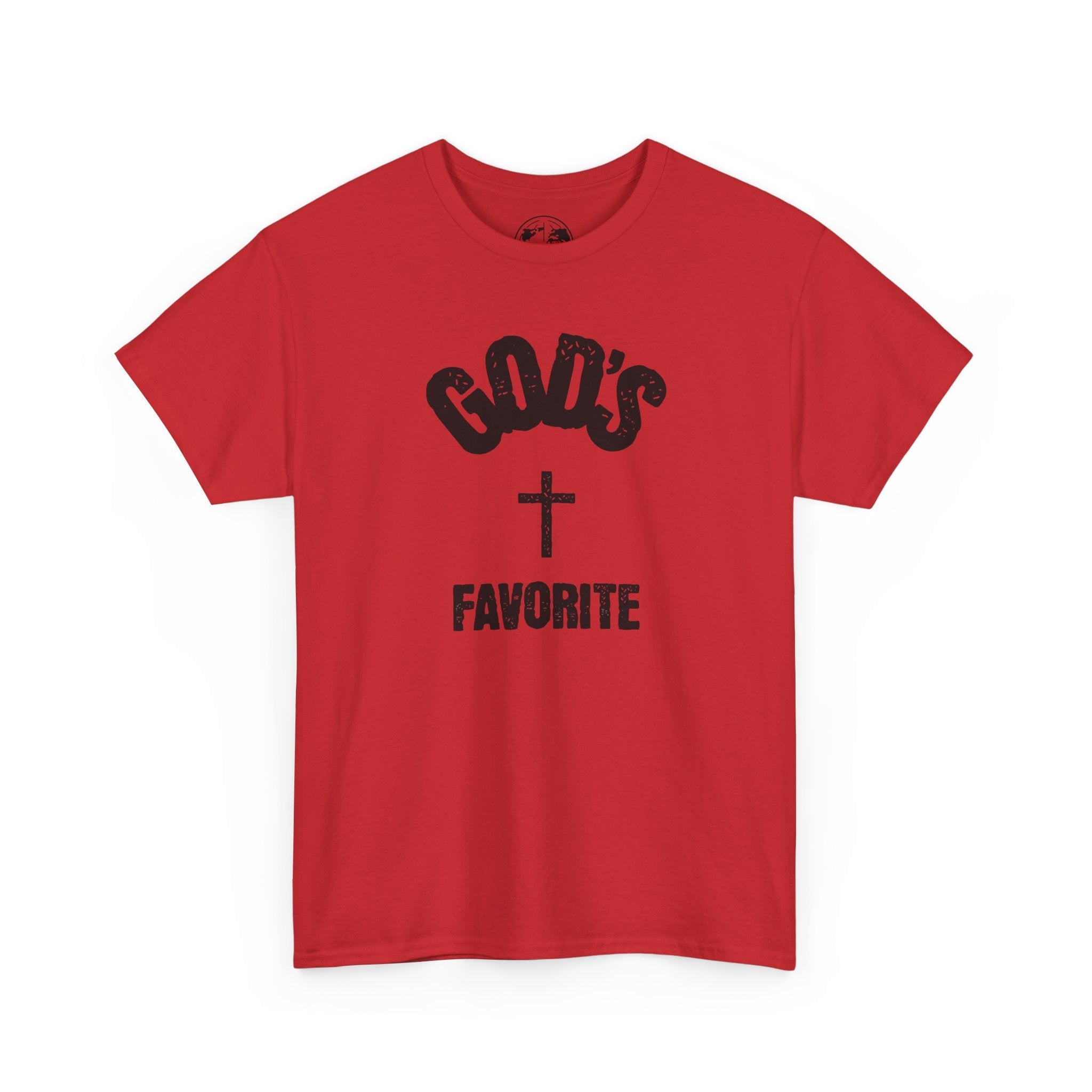 God's Favorite T-Shirt — Christian Cross Faith Graphic Tee