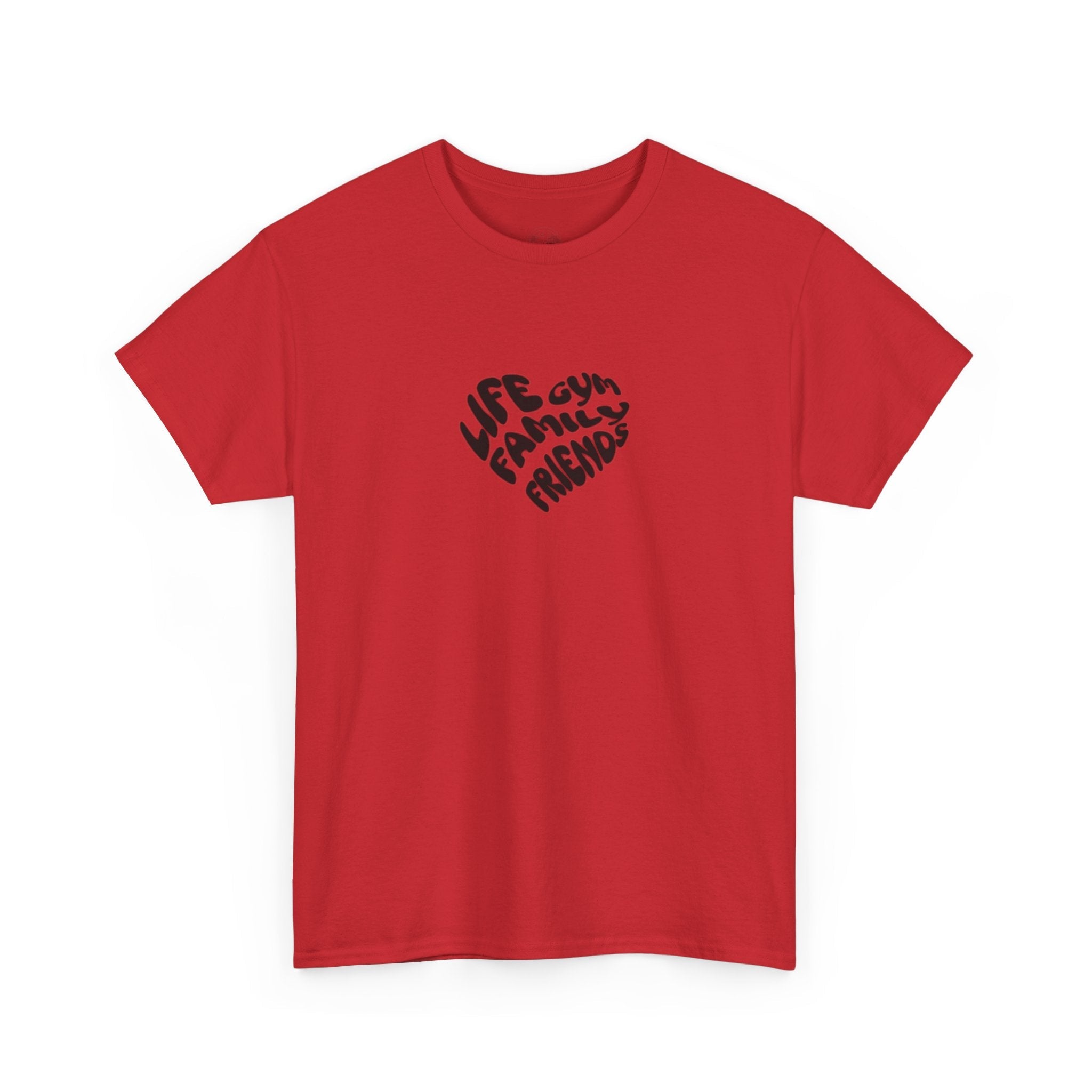 Life family friends gym shirt gym shirt fitness enthusiast shirt gym rat shirt