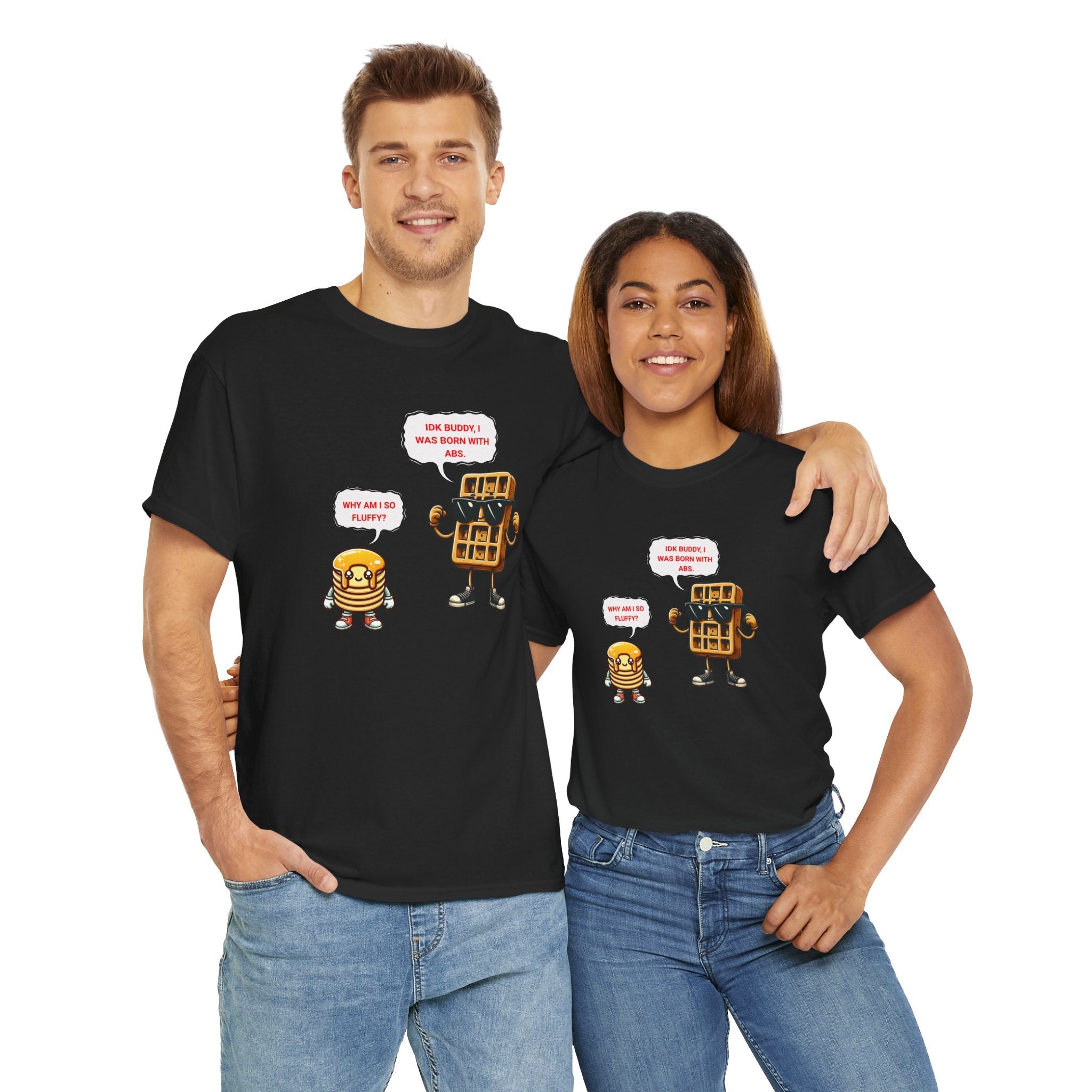 Funny breakfast waffle shirt  waffle with abs shirt breakfast lovers shirt, waffle lovers shirt