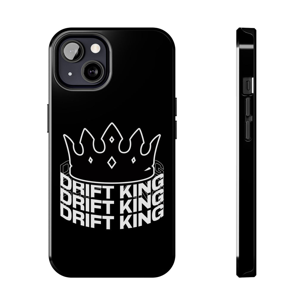 Drift King crown iPhone phone case | Tough Phone Case, racing typography iphone compatible