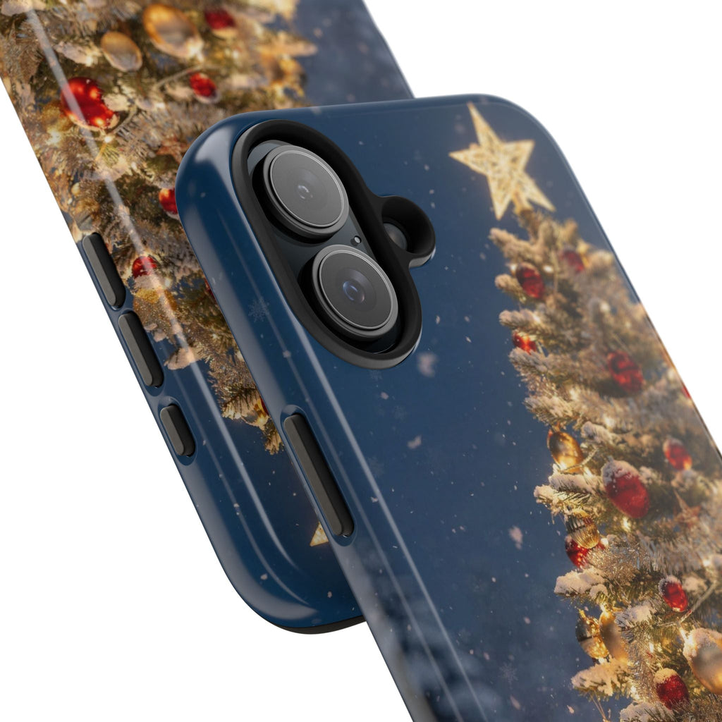 Christmas Holiday iPhone  Phone Case | Holiday Snowy Ornament Design