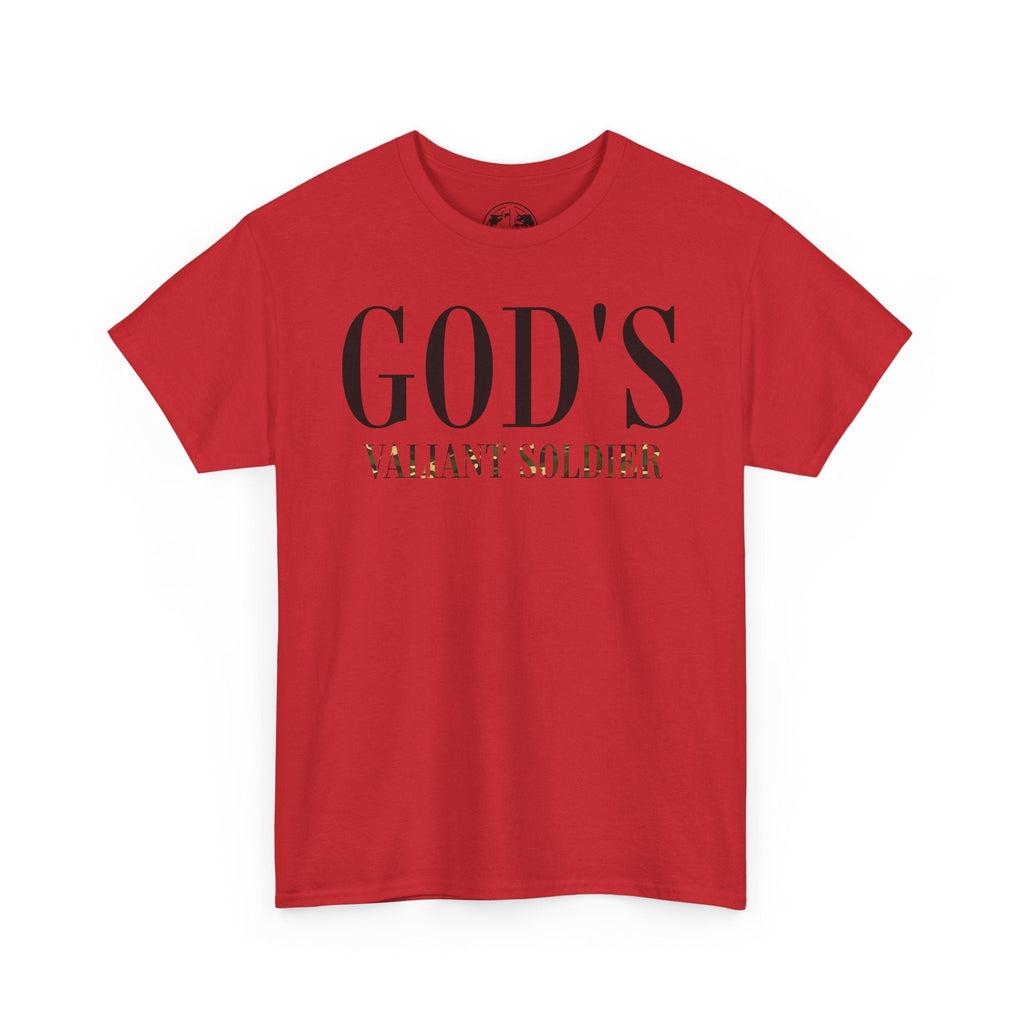 God's Valiant Soldier T-Shirt — Christian Faith Inspirational Tee