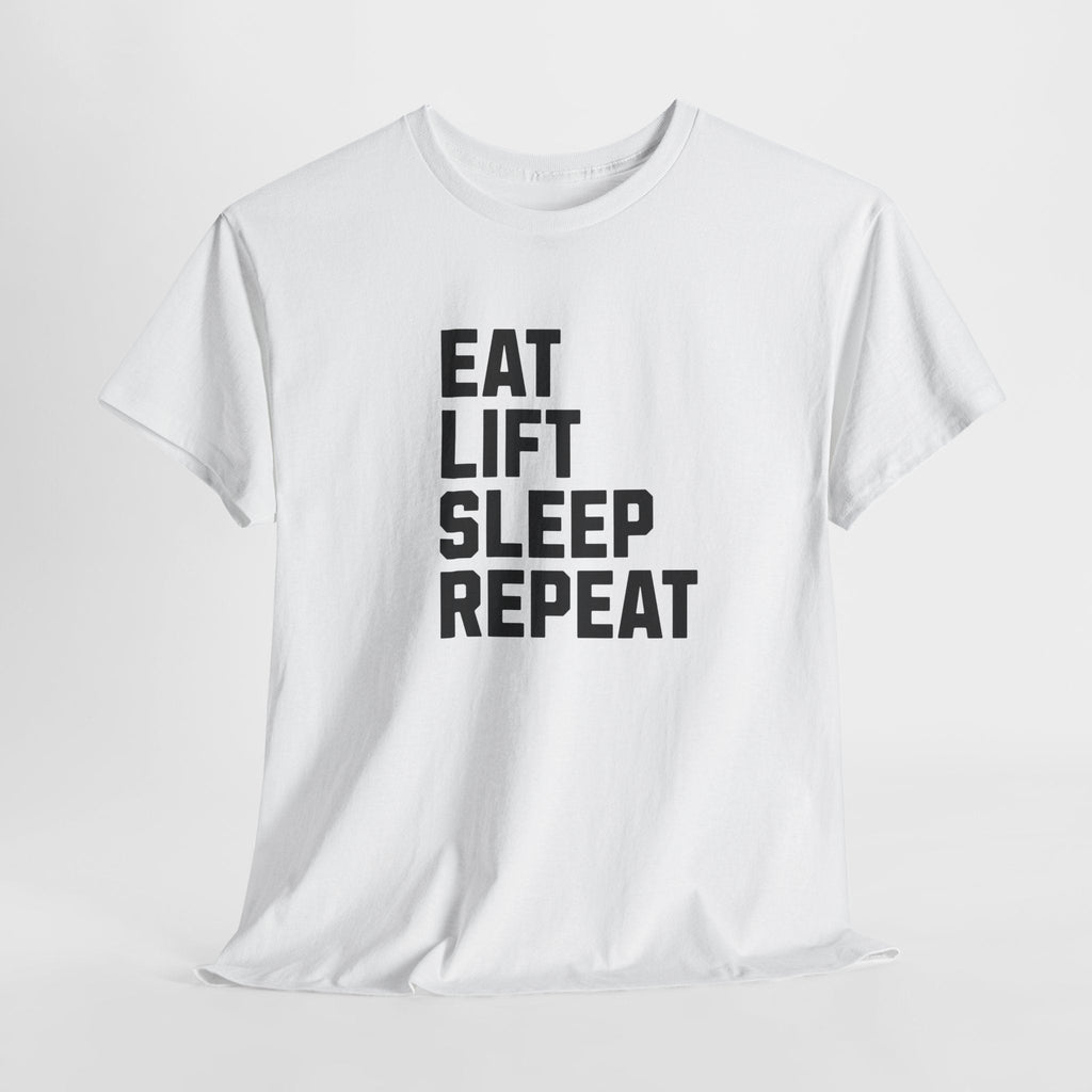 Eat Lift Sleep Repeat, Gym Shirt, Workout Tee, Fitness Apparel, Motivation Gift