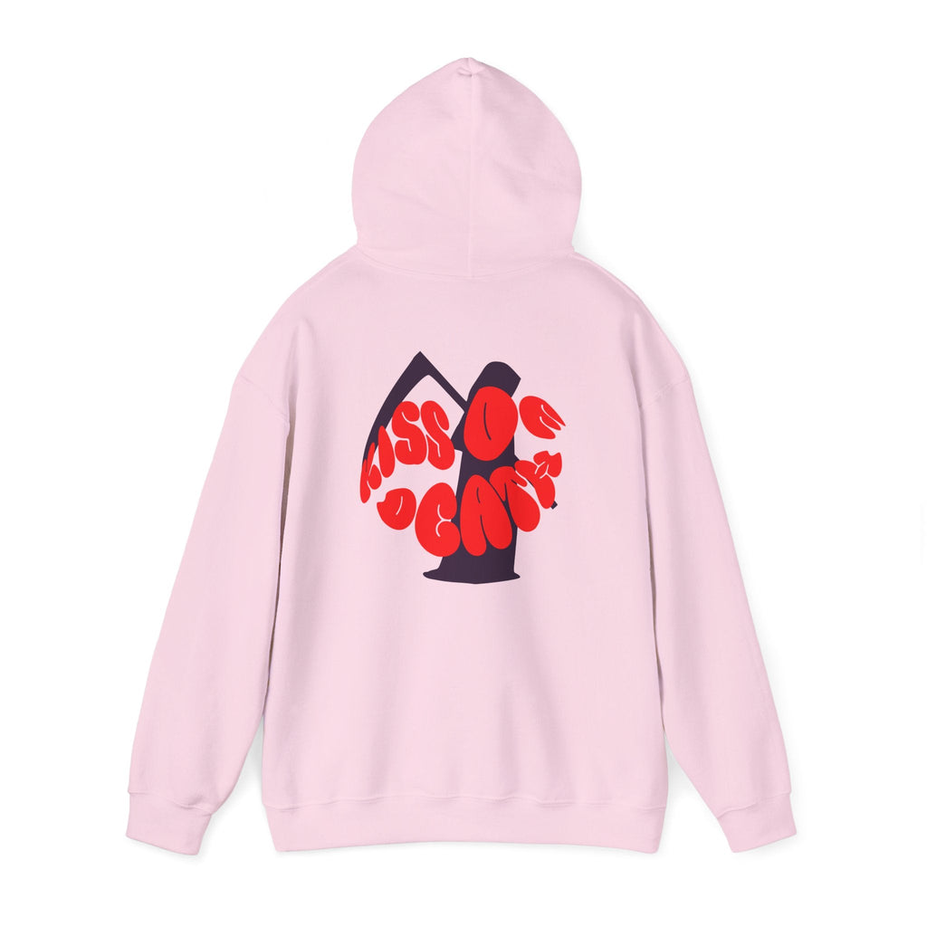 Kiss Of Death Hoodie, Kangaroo pouch pocket, Cool design hoodie, comfy hoodie