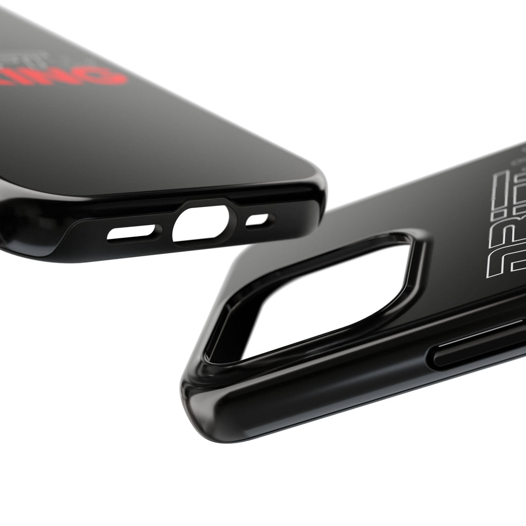Drift King iPhone Compatible Black Phone Case | Tough Protective Phone Case
