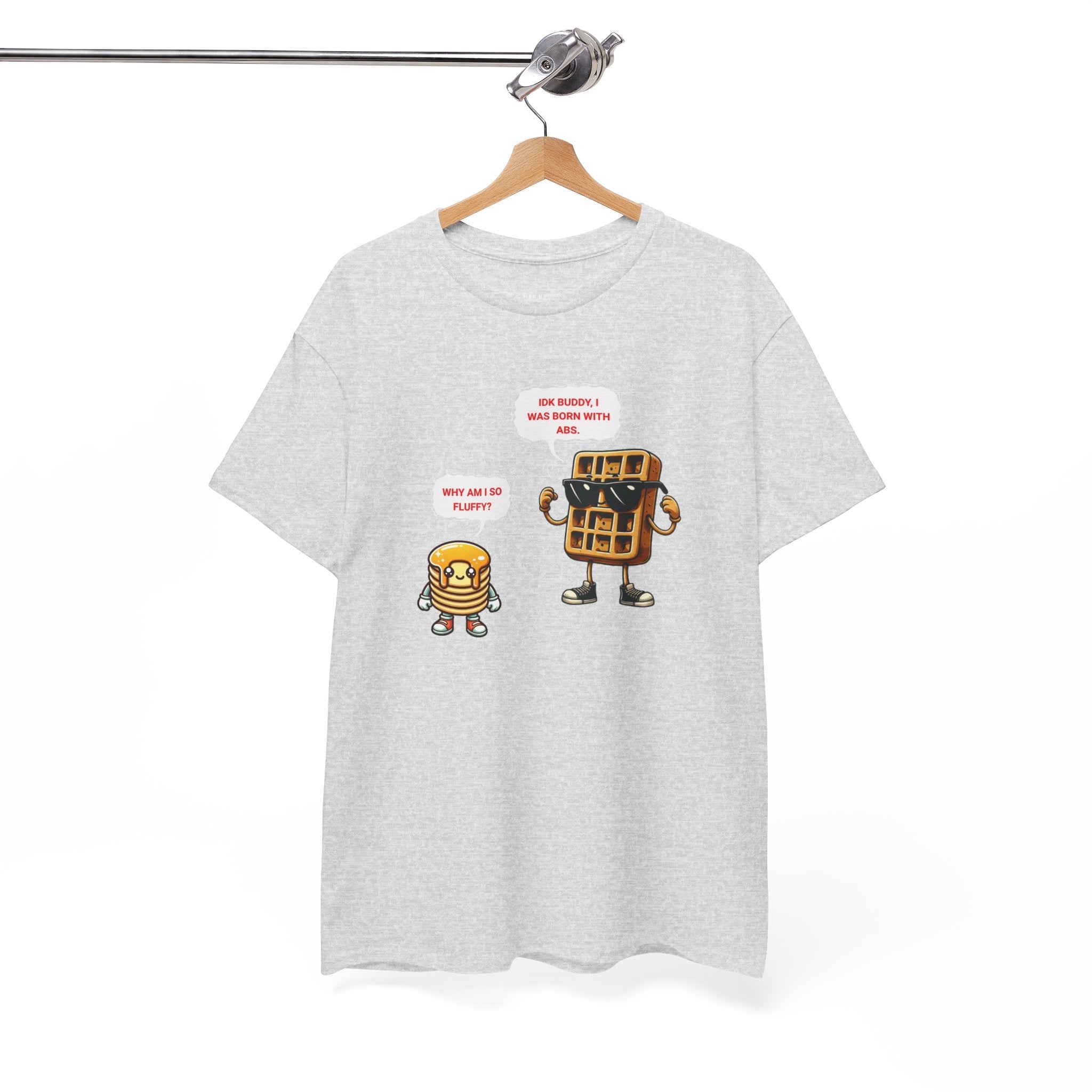 Funny breakfast waffle shirt  waffle with abs shirt breakfast lovers shirt, waffle lovers shirt