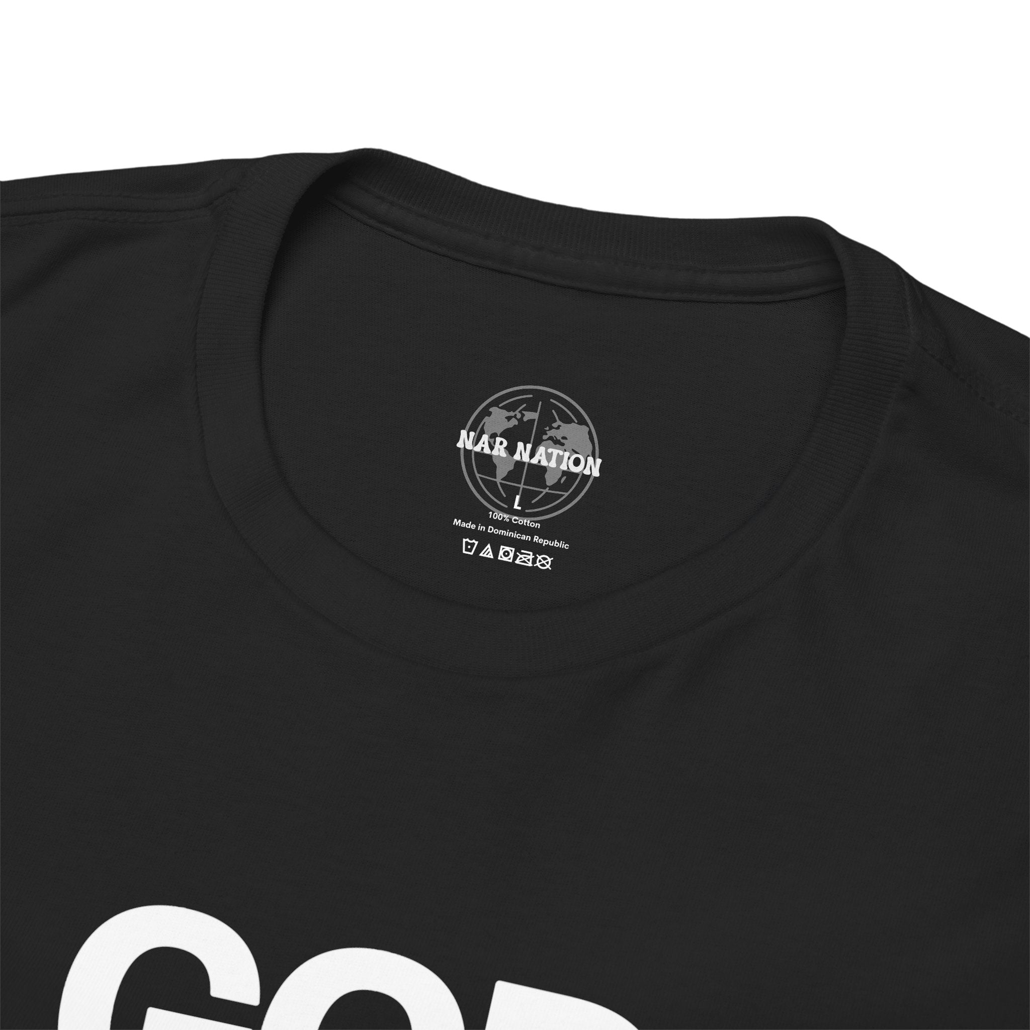 God Cares shirt Unisex Heavy Cotton Tee, Faith Shirt, Christian Apparel, Gift for Believers, Positive Message Tee