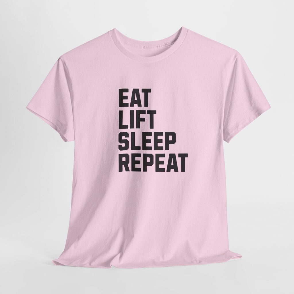 Eat Lift Sleep Repeat, Gym Shirt, Workout Tee, Fitness Apparel, Motivation Gift