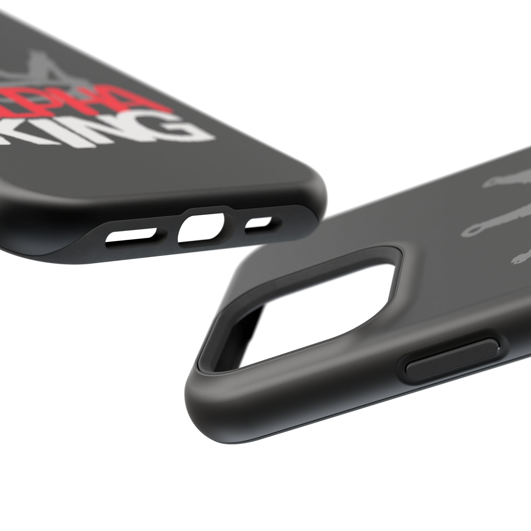 Alpha King Crown phone case compatible with iphone  16 and 17 | Magnetic back impact-resistant case