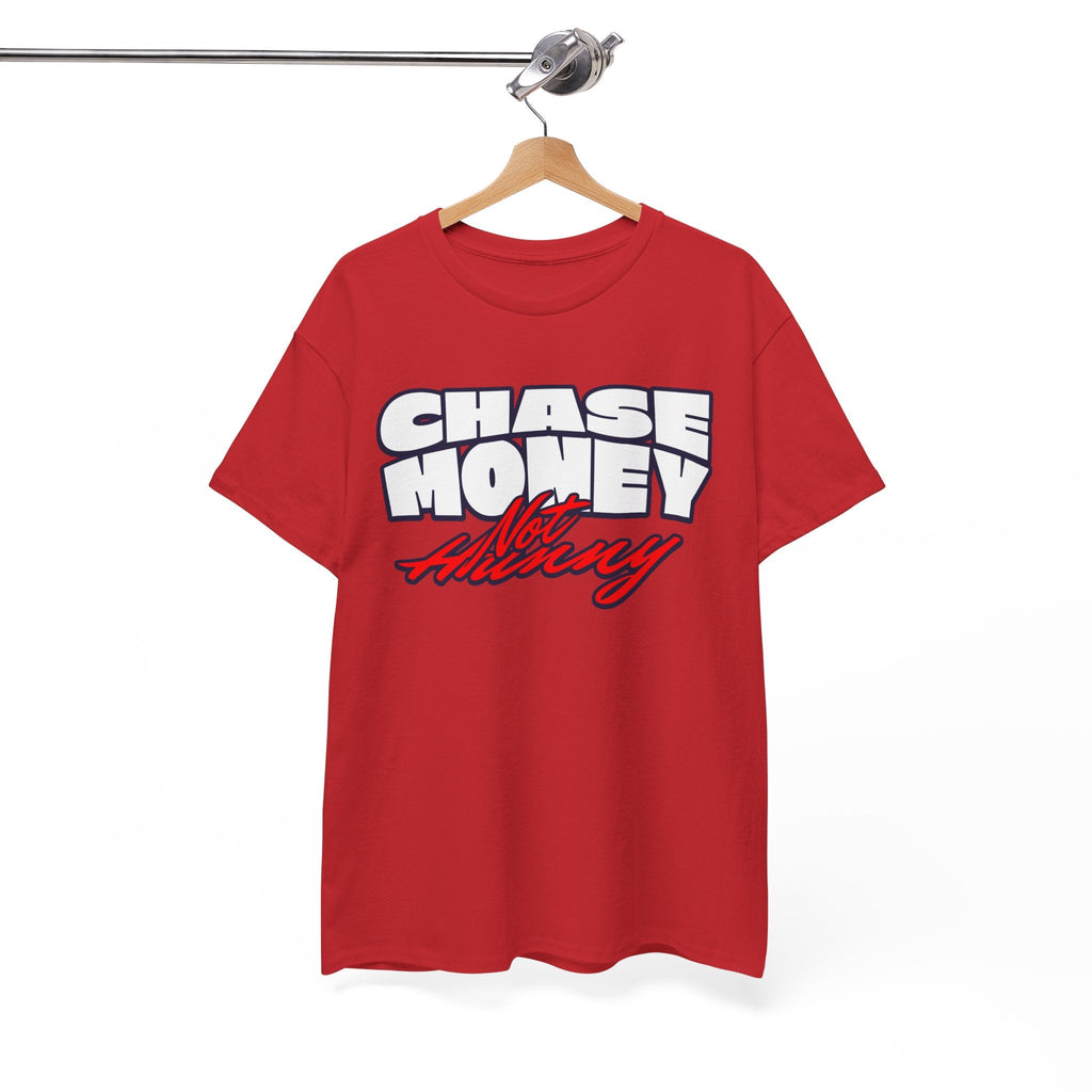 Chase Money not hunny shirt Unisex Heavy Cotton Tee | Casual Streetwear Shirt, Gift for Him, Graphic Tee, Everyday Wear, Comfortable Tee
