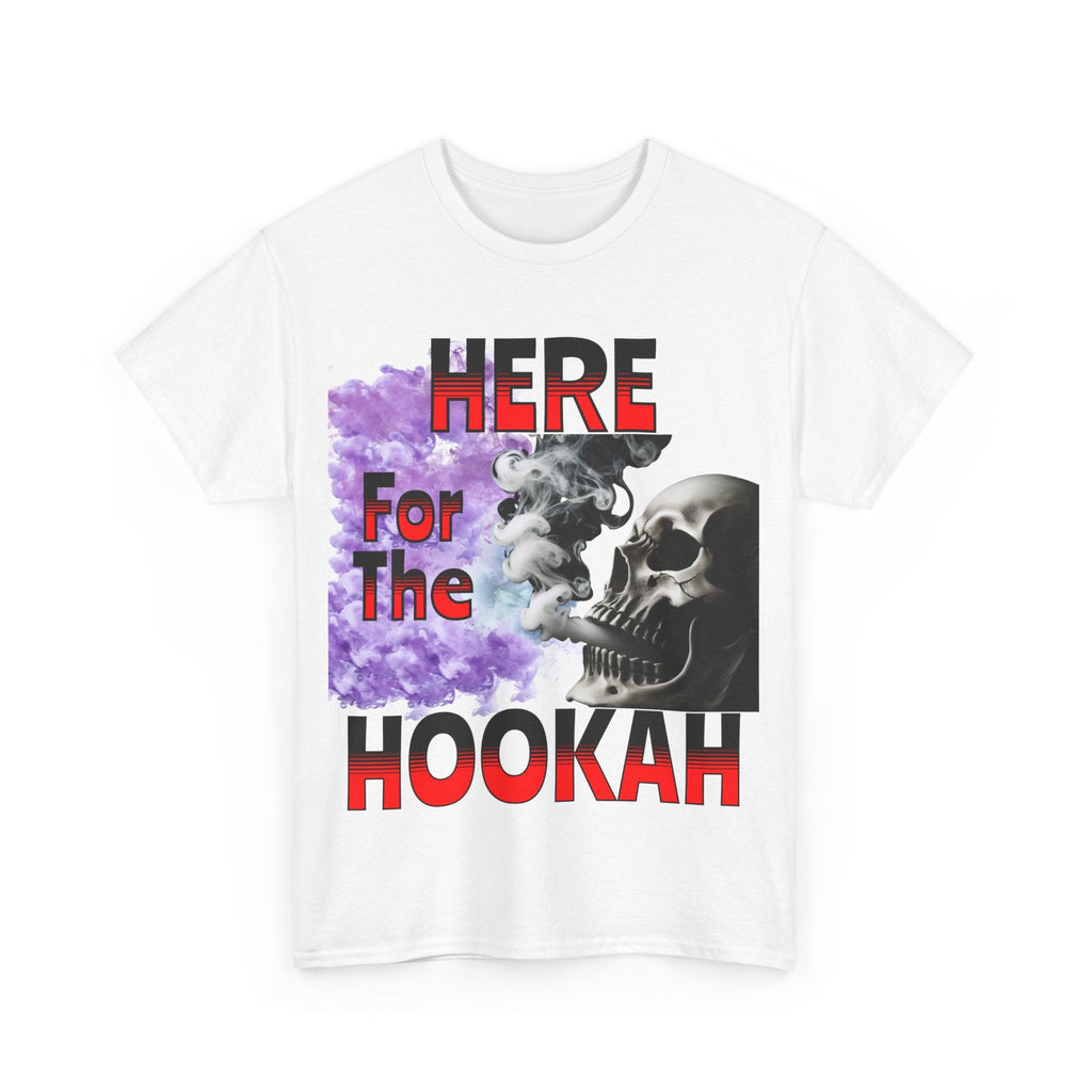 Hookah Lovers Unisex Tee, Fun Graphic T-Shirt, Perfect for Parties, Casual Wear, Gift for Hookah Enthusiasts
