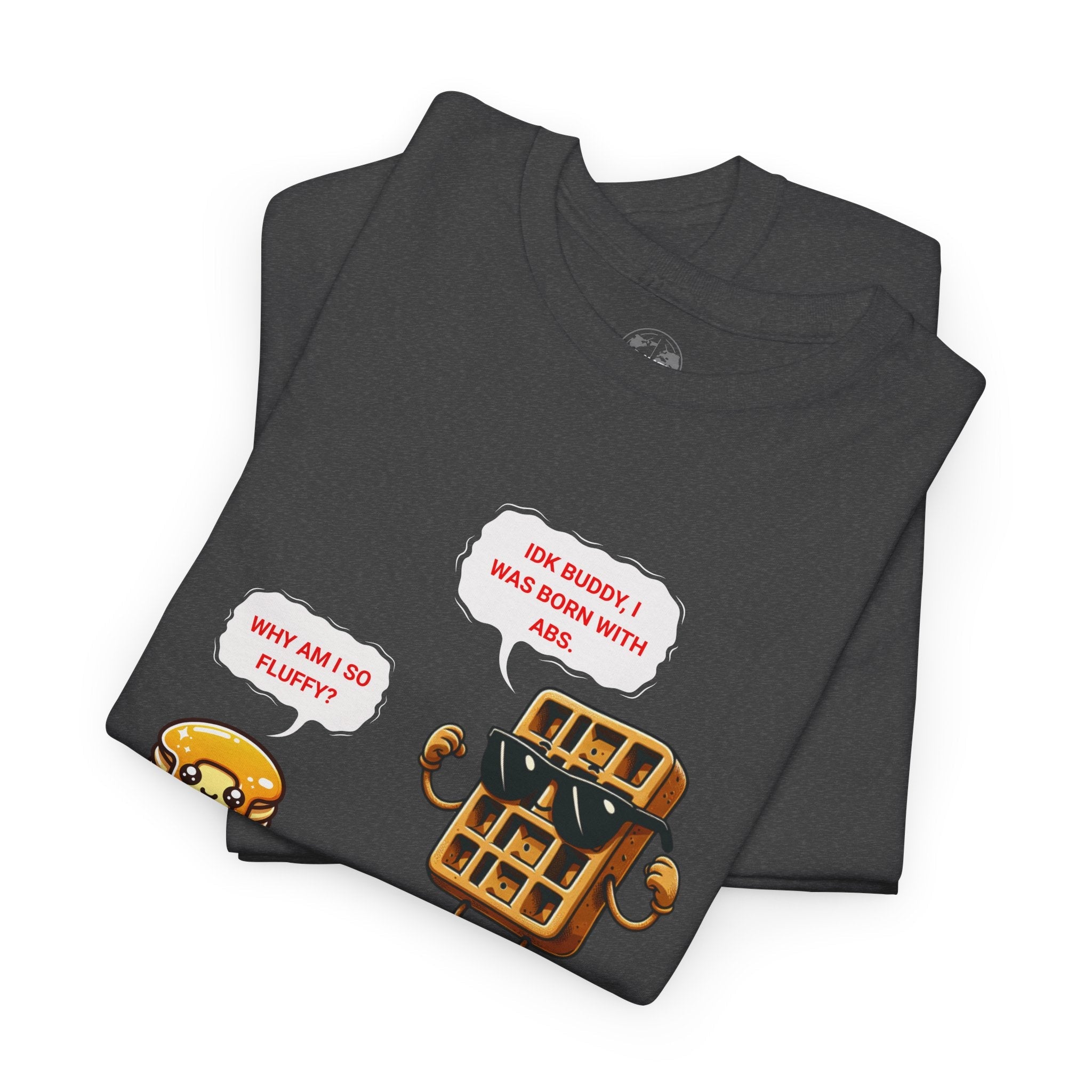 Funny breakfast waffle shirt  waffle with abs shirt breakfast lovers shirt, waffle lovers shirt