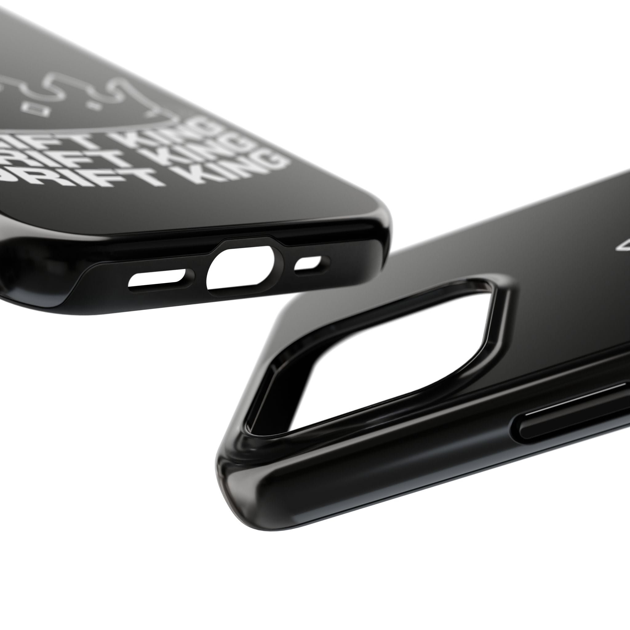 Drift King crown iPhone phone case | Tough Phone Case, racing typography iphone compatible