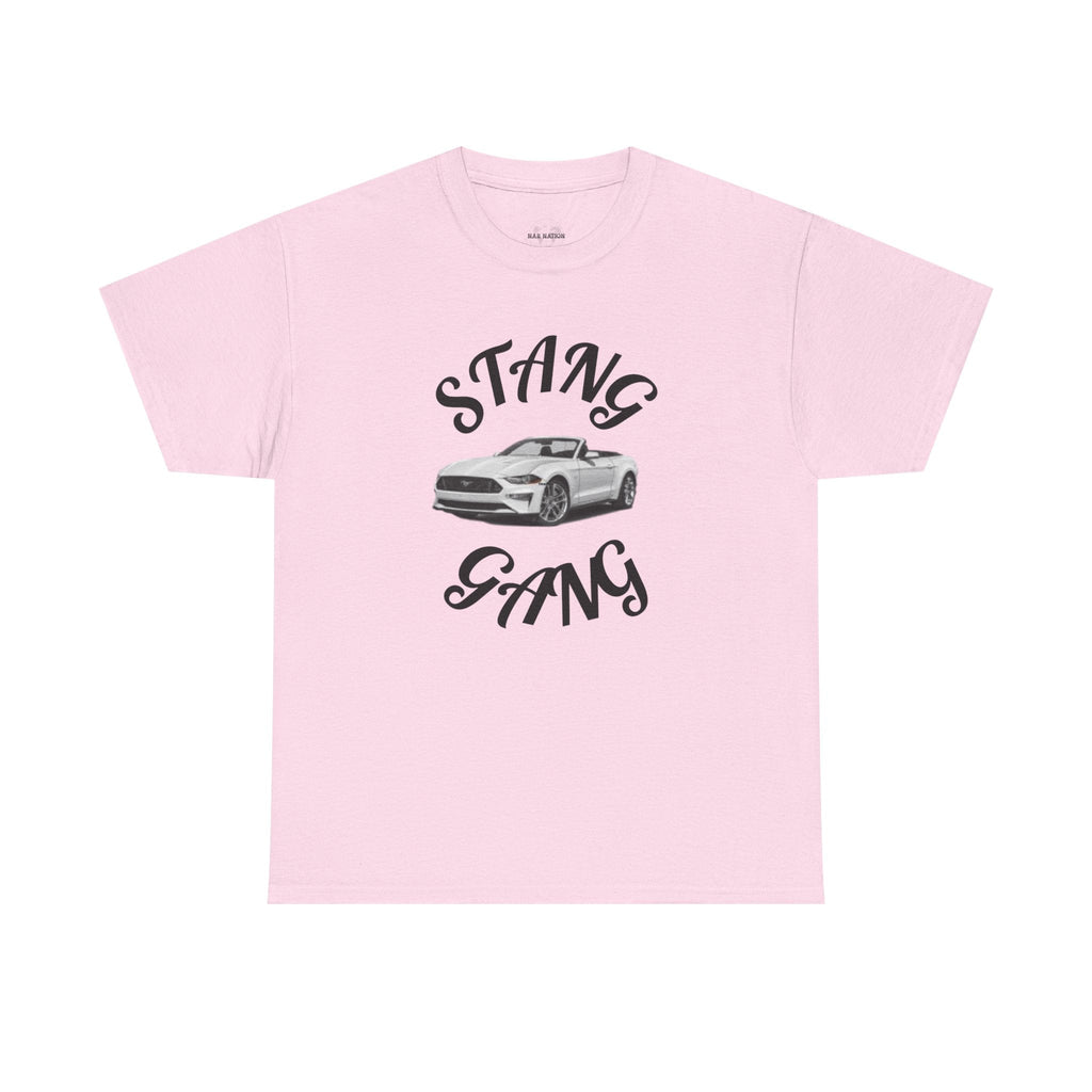 Stang Gang t-shirt, Cool Mustang Enthusiast Shirt, Gift for Mustang Lovers, Casual Outfit, Car Show Apparel, Father's Day Gift