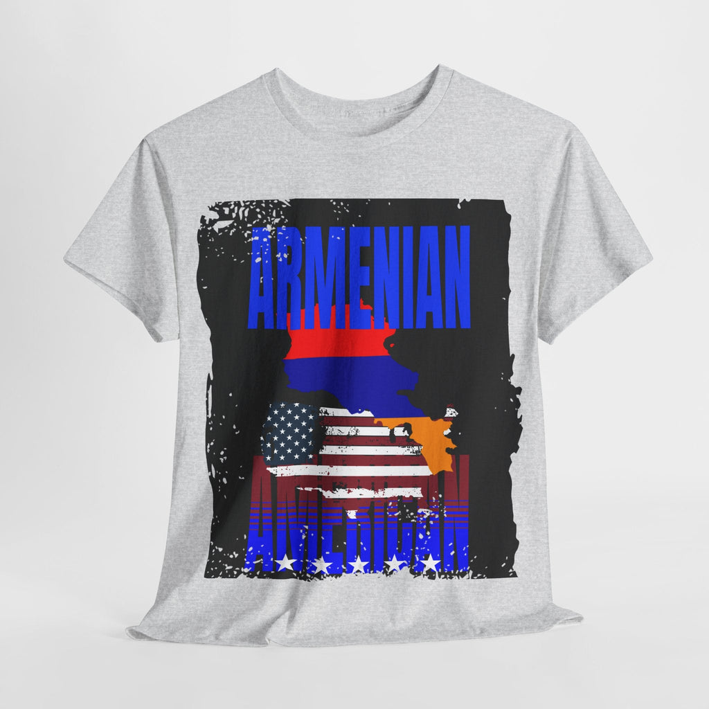 Armenian American T-shirt, Unisex T-Shirt for Heritage, Independence Day, Gifts for Armenians, Casual Wear, Patriotic Shirt