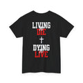 Living to die dying to live shirt Christian shirt, Christian gift shirt, inspirational quote shirt