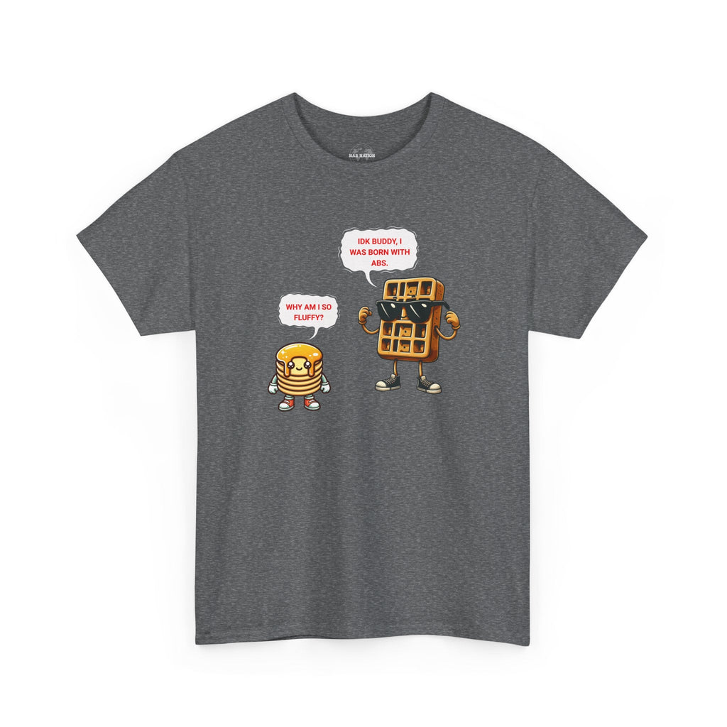Funny breakfast waffle shirt  waffle with abs shirt breakfast lovers shirt, waffle lovers shirt
