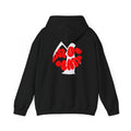Kiss Of Death Hoodie, Black or Navy blue hoodie, Comfy hoodie, Kangaroo pouch pocket, cool design hoodie, Gift for him, Gift for her