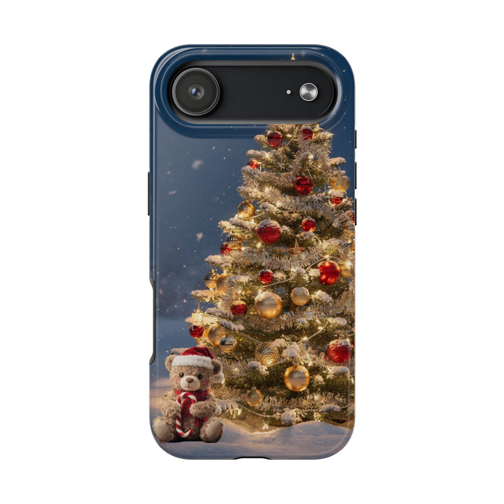 Christmas Holiday iPhone  Phone Case | Holiday Snowy Ornament Design