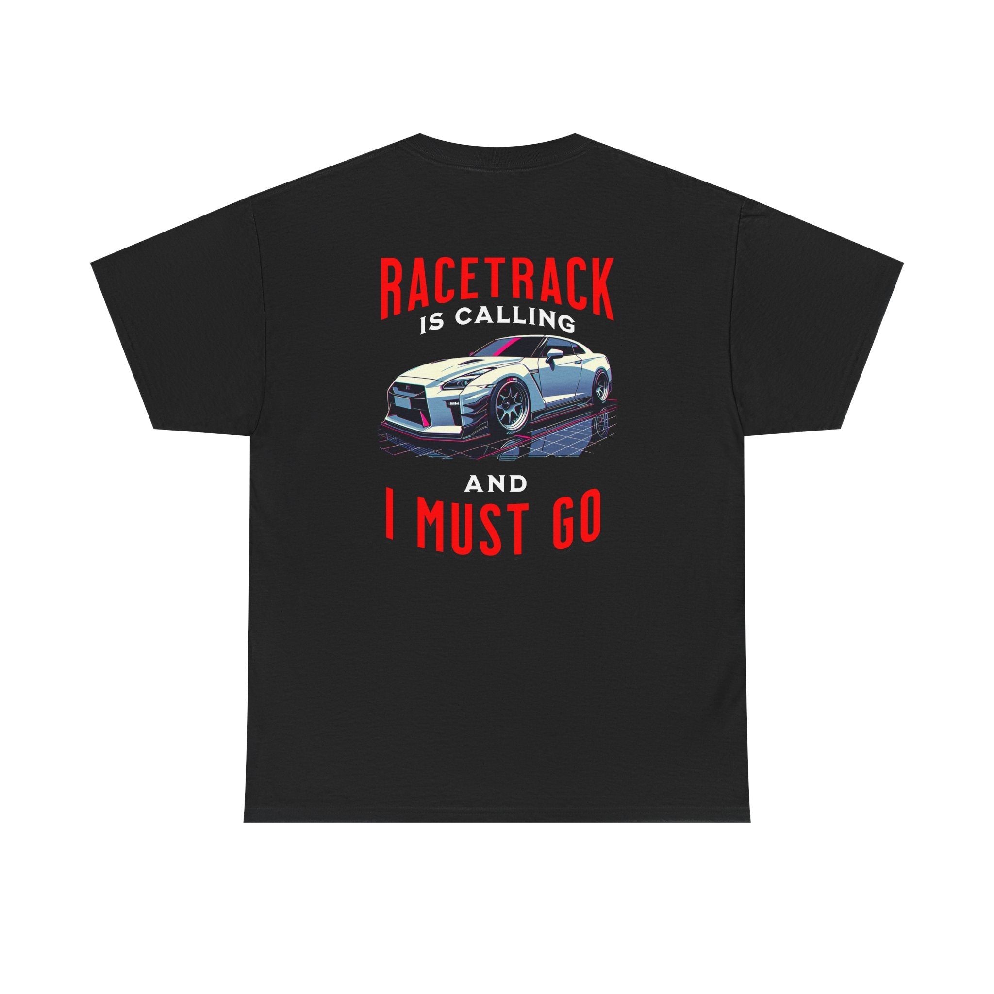 Nissan GTR race track shirt Unisex Heavy Cotton Tee, Car Enthusiast Shirt, Racing T-Shirt, Gift for Car Lovers, Motorsport Apparel