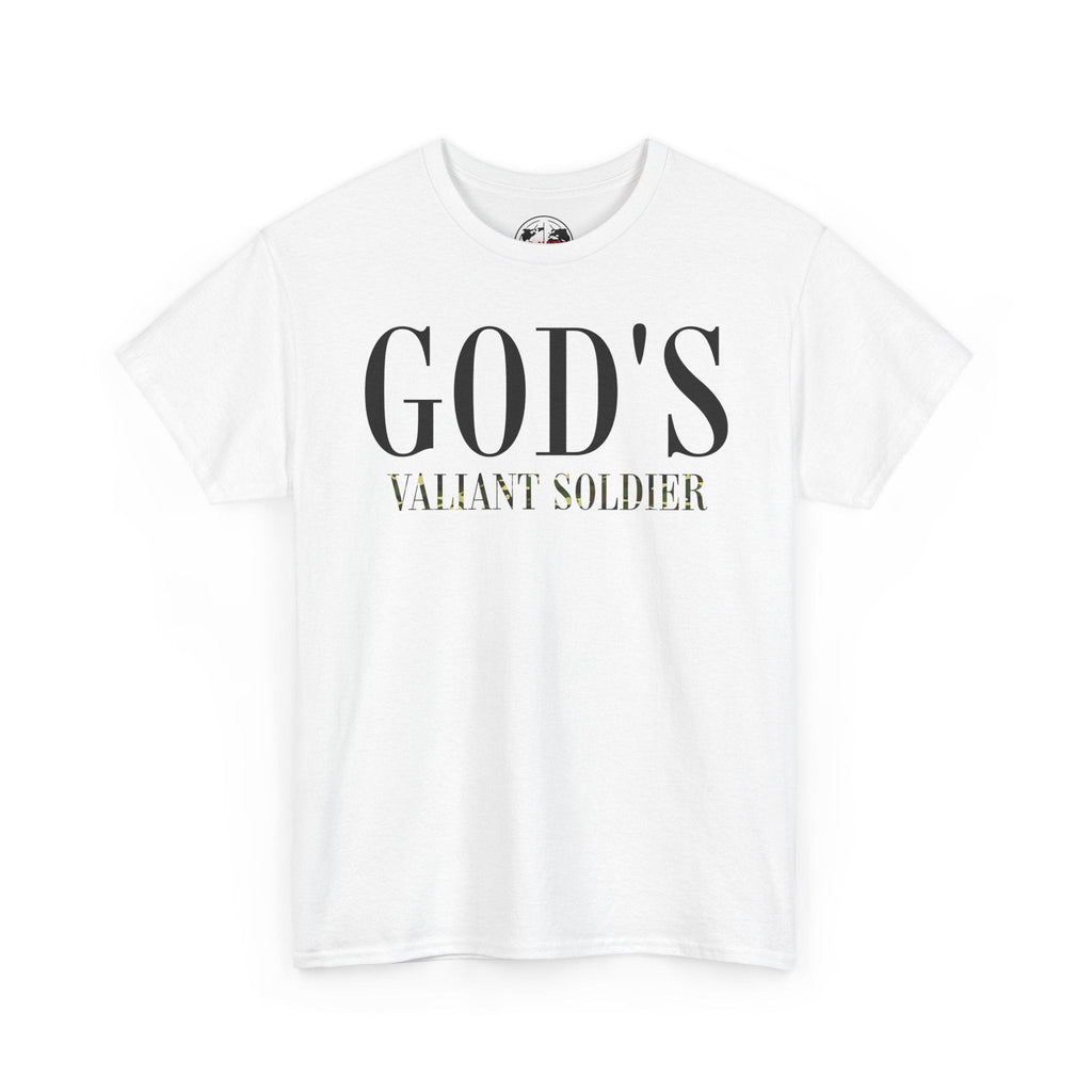 God's Valiant Soldier T-Shirt — Christian Faith Inspirational Tee
