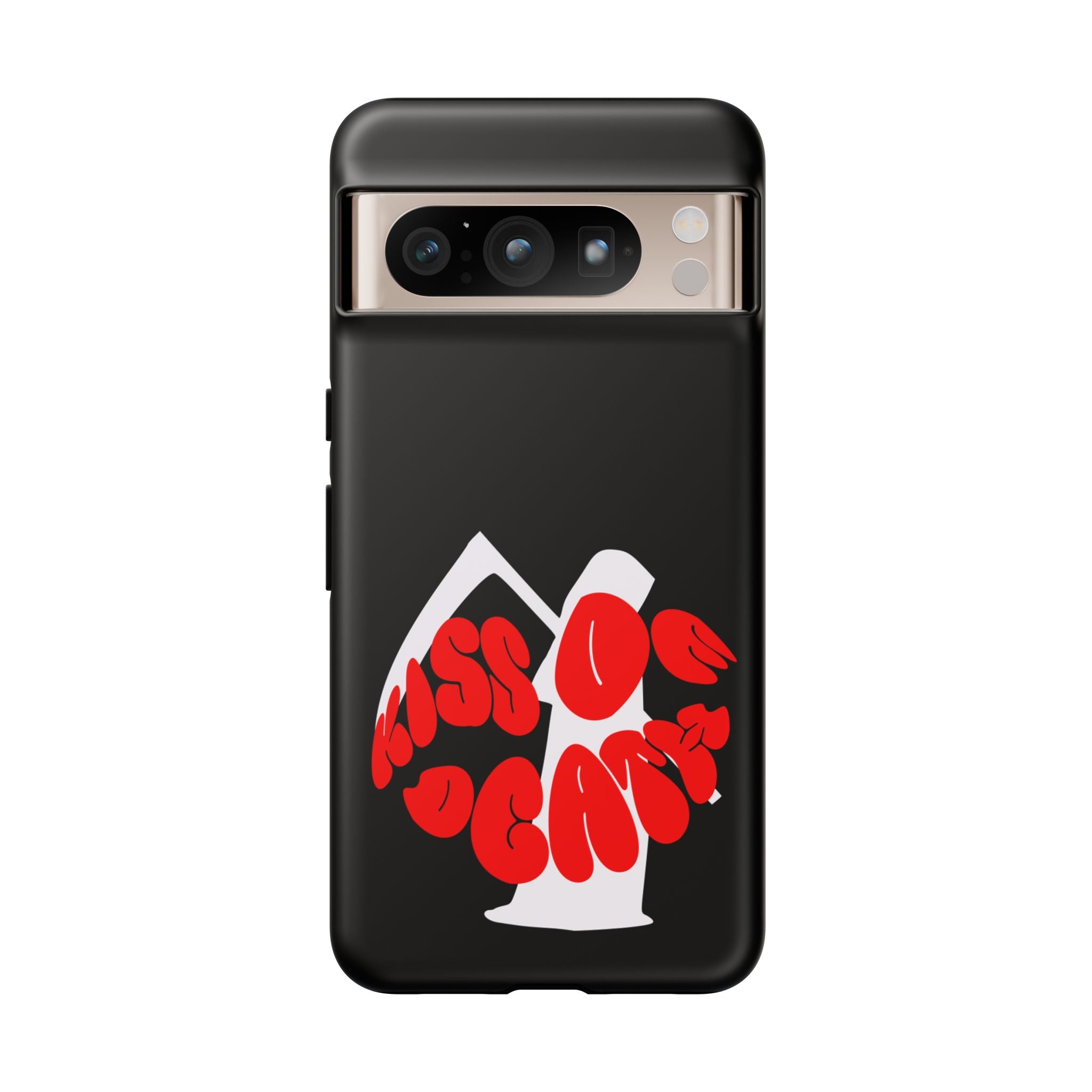 kiss Of Death Phone Case , cool phone case, cool design phone case, iPhone phone case, Samsung phone case, google phone case, black case