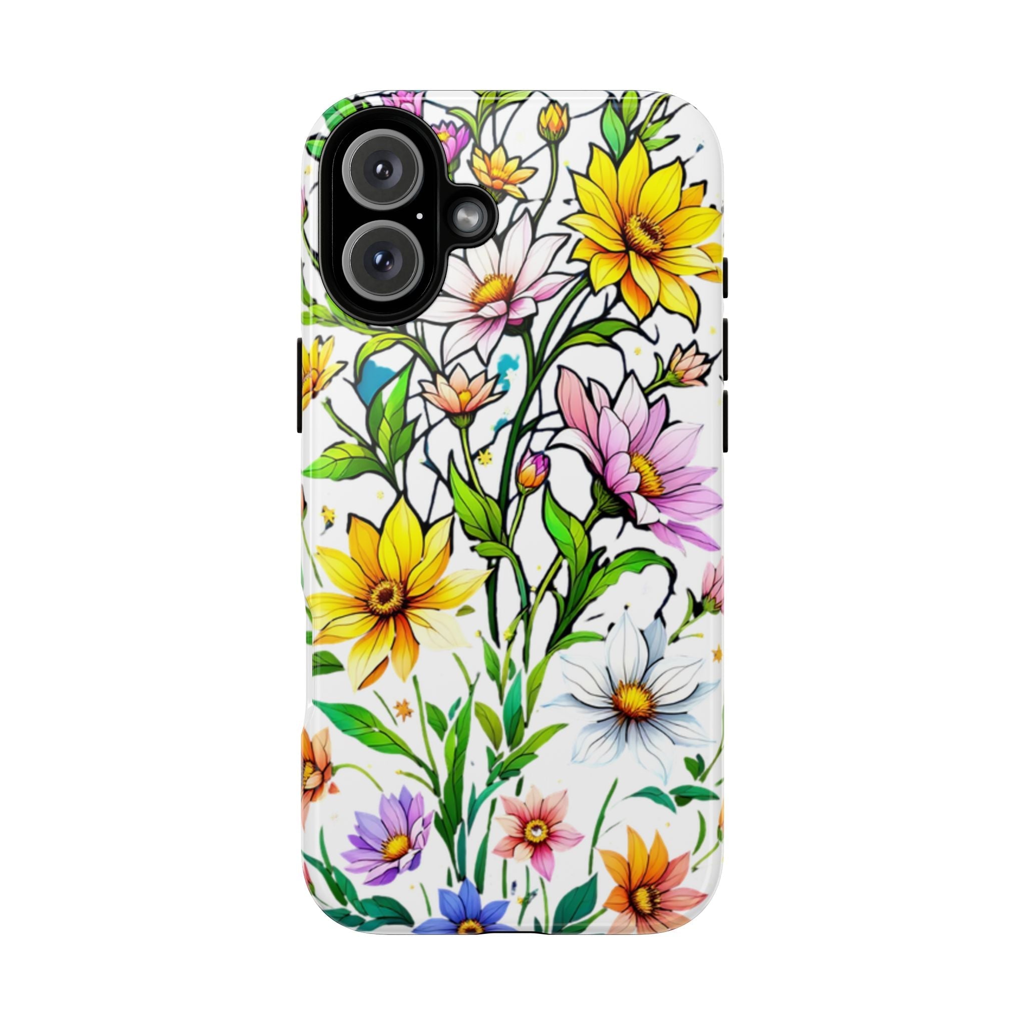 Floral Phone Case | Tough Cases with Romantic Rose Design, Vintage Aesthetic, Floral Gift for Her, Floral Accessories
