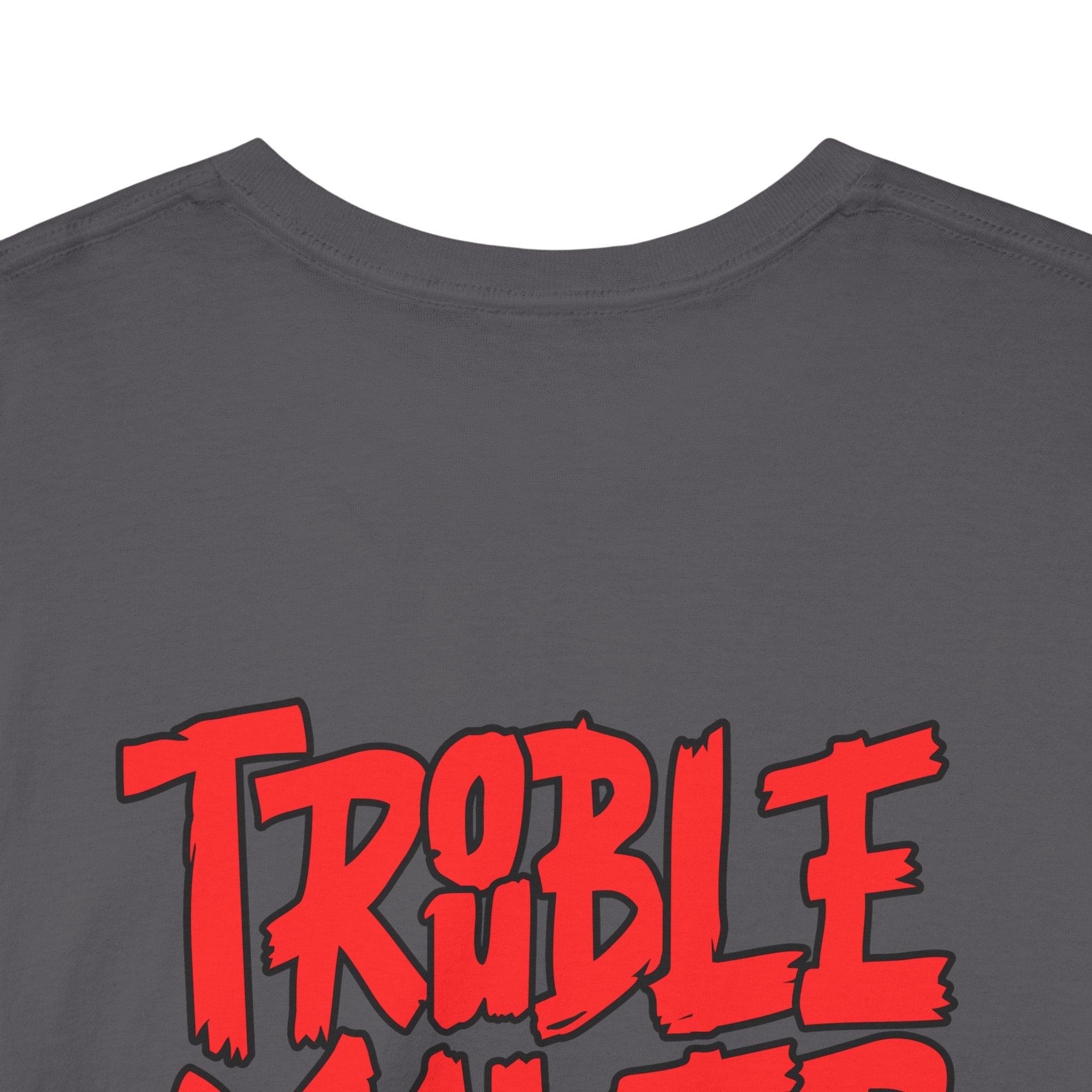 Trouble Maker Since 60s Unisex Heavy Cotton Tee | Funny Graphic Shirt, Vintage Style Top, Gift for Rebel Friends, Casual Wear