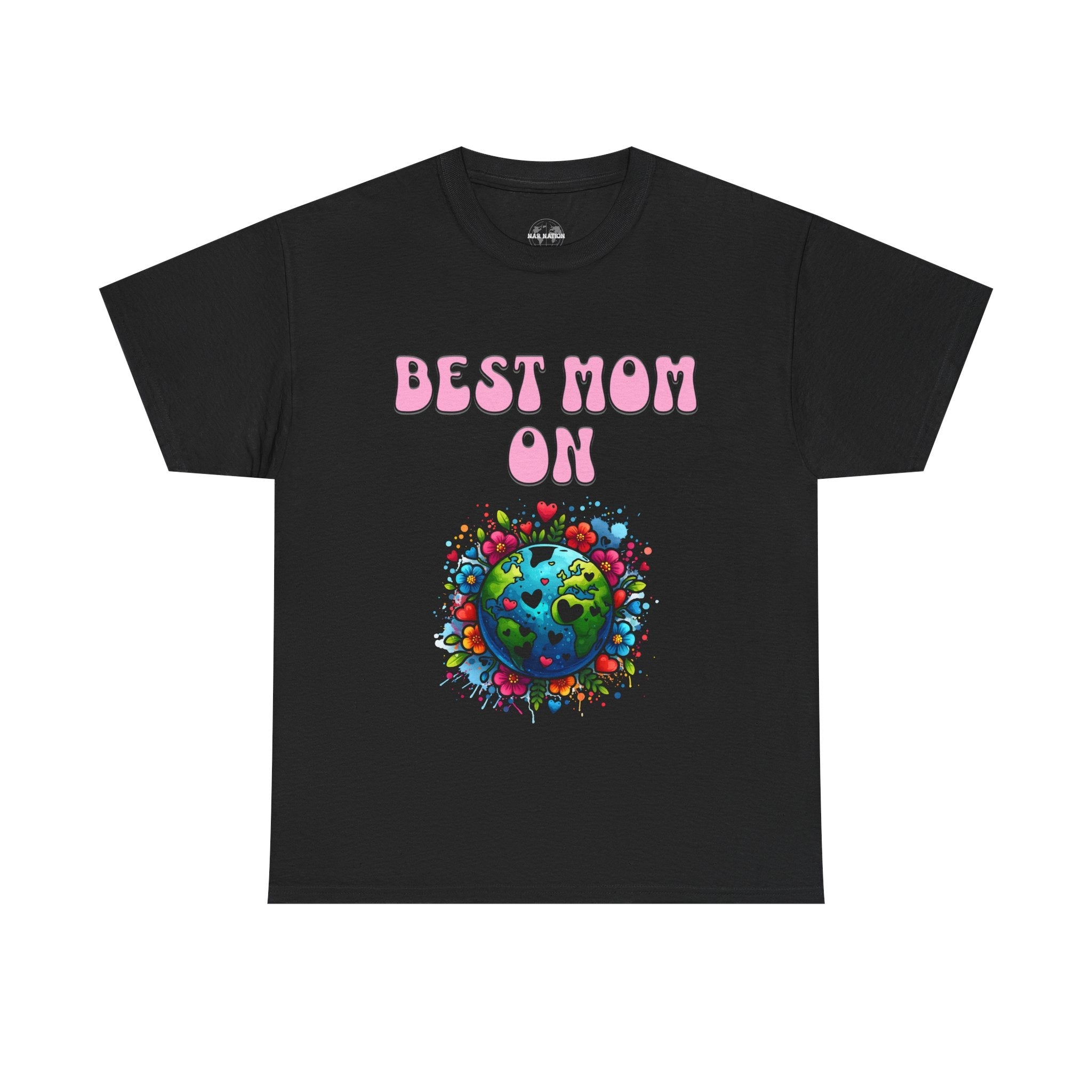 Best Mom in the world shirt Heavy Cotton Tee, Unisex T-Shirt, Mother's Day Shirt, Gift for Mom, Casual Wear, Fun Tee
