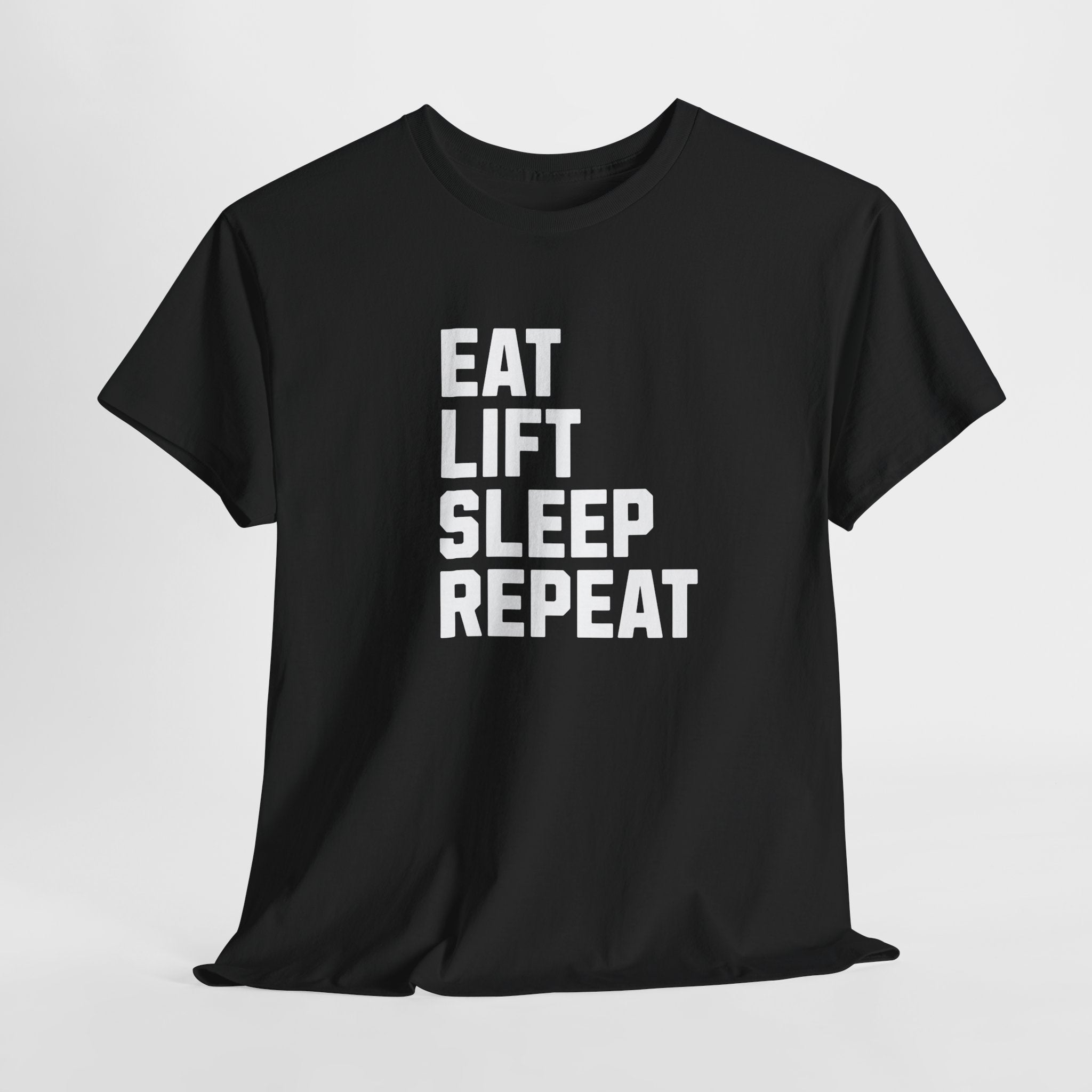 Eat Lift Sleep Repeat, Gym Shirt, Workout Tee, Fitness Apparel, Motivation Gift