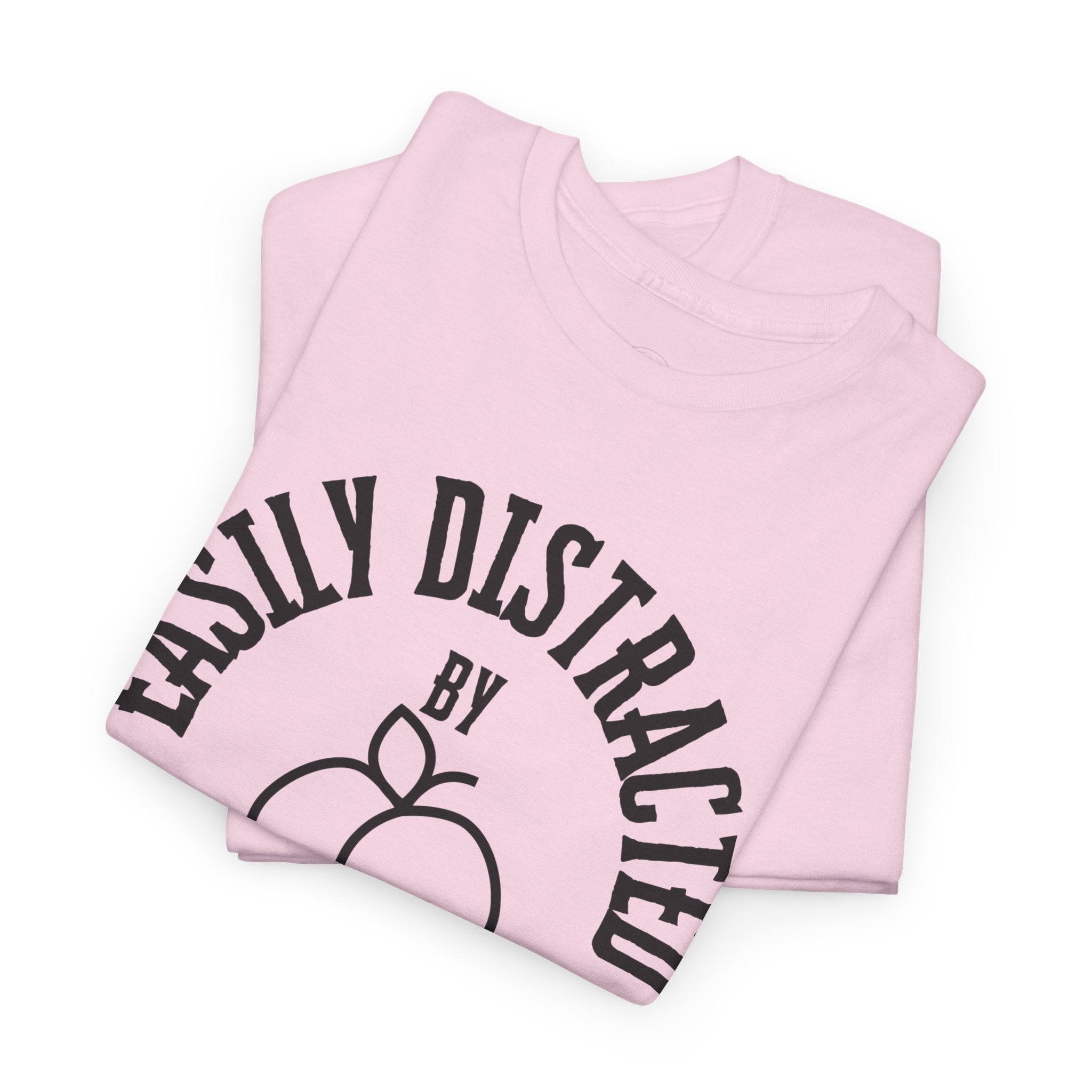 Easily Distracted by Peaches t-shirt, funny t-shirt, peach lovers shirt