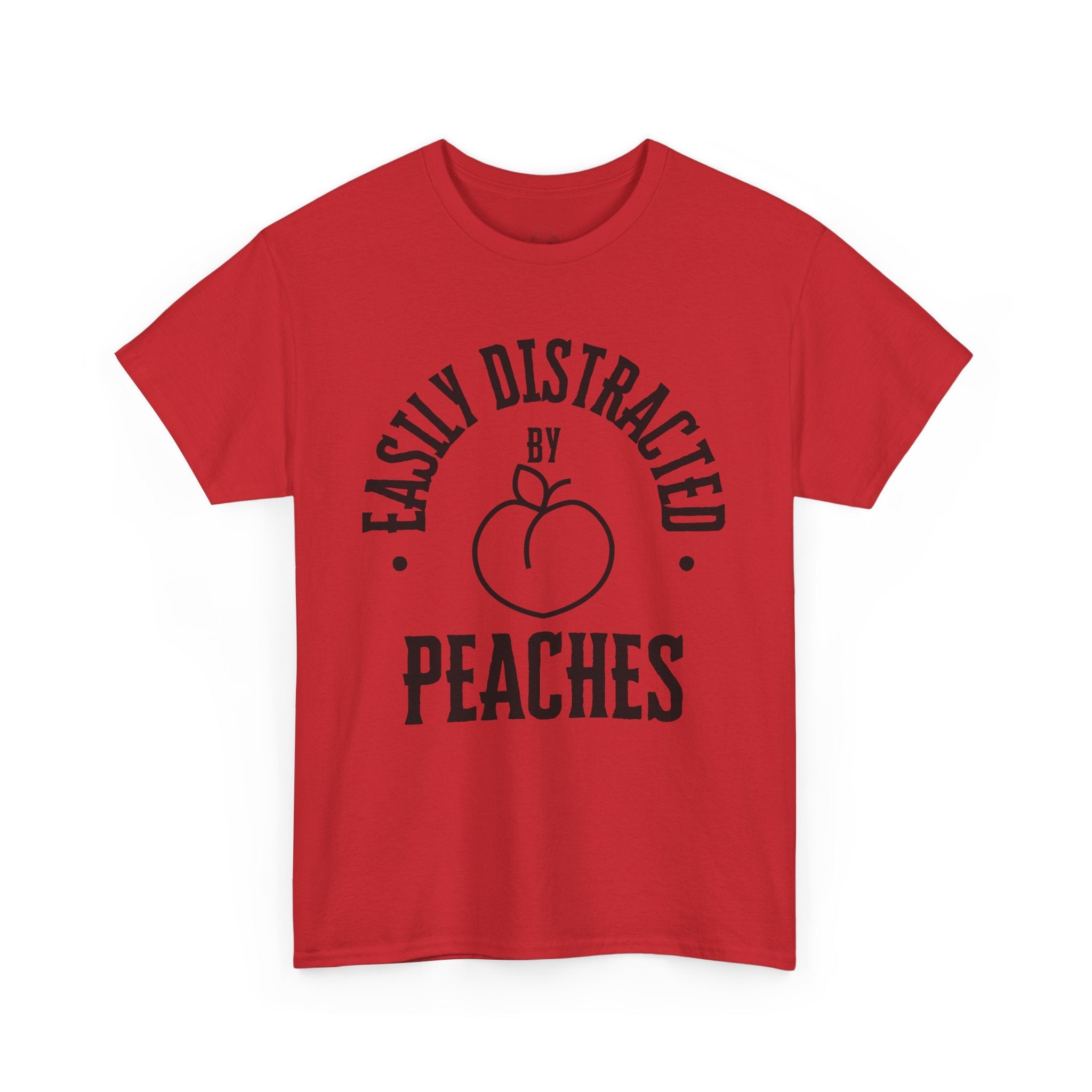 Easily Distracted by Peaches t-shirt, funny t-shirt, peach lovers shirt