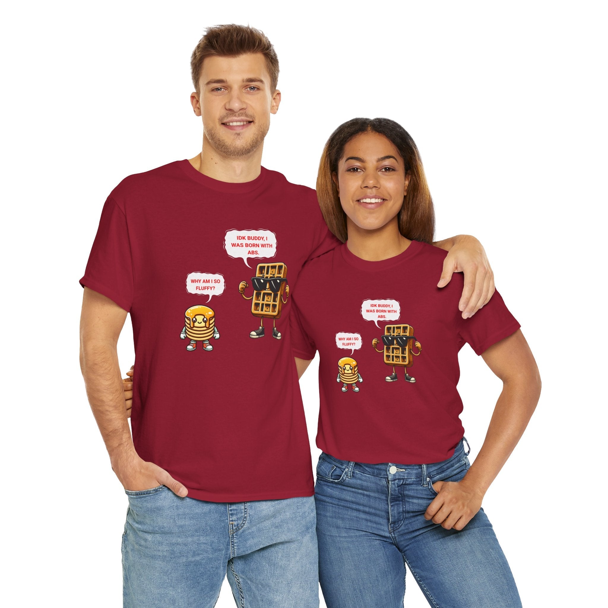 Funny breakfast waffle shirt  waffle with abs shirt breakfast lovers shirt, waffle lovers shirt