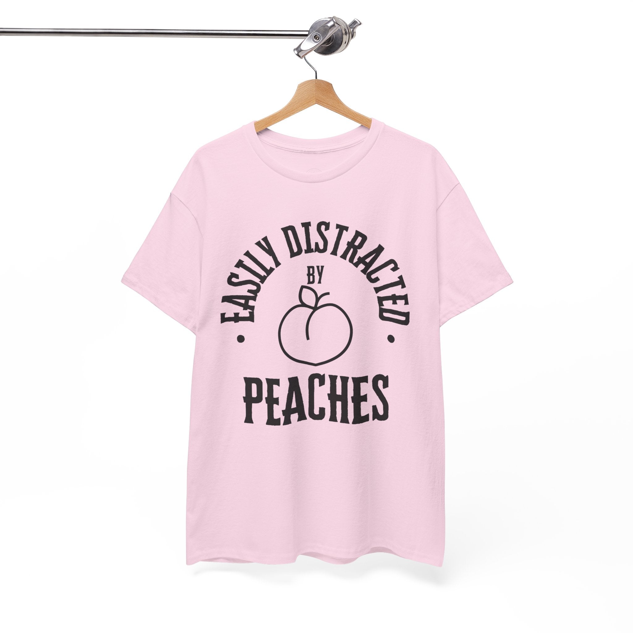 Easily Distracted by Peaches t-shirt, funny t-shirt, peach lovers shirt