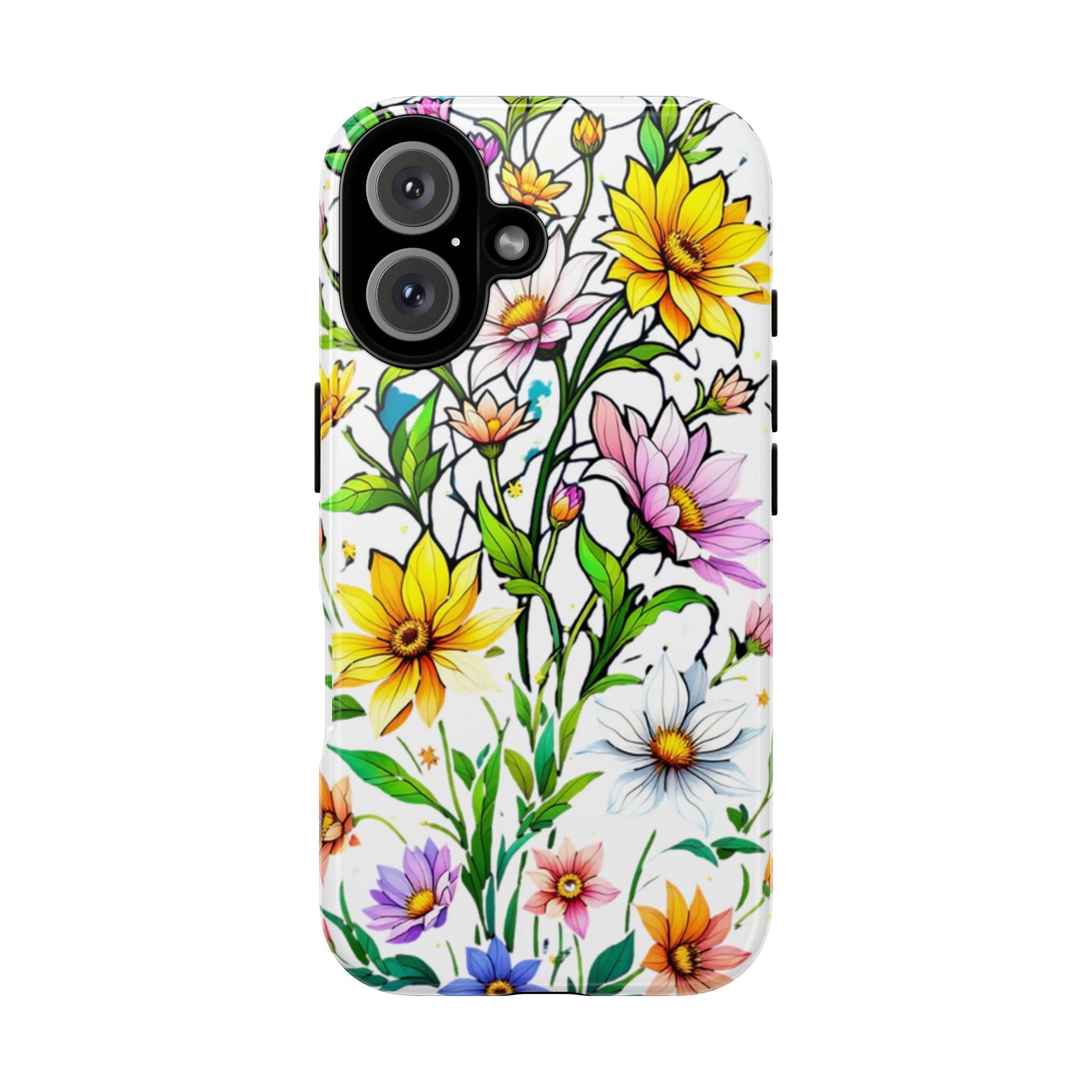 Floral Phone Case | Tough Cases with Romantic Rose Design, Vintage Aesthetic, Floral Gift for Her, Floral Accessories