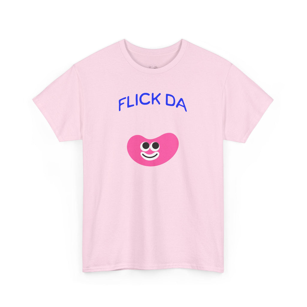 Flick Da Bean T-shirt , Funny T-Shirt, Fun Casual Wear, Gift for Friends, Everyday Summer Style, Comfortable Tee