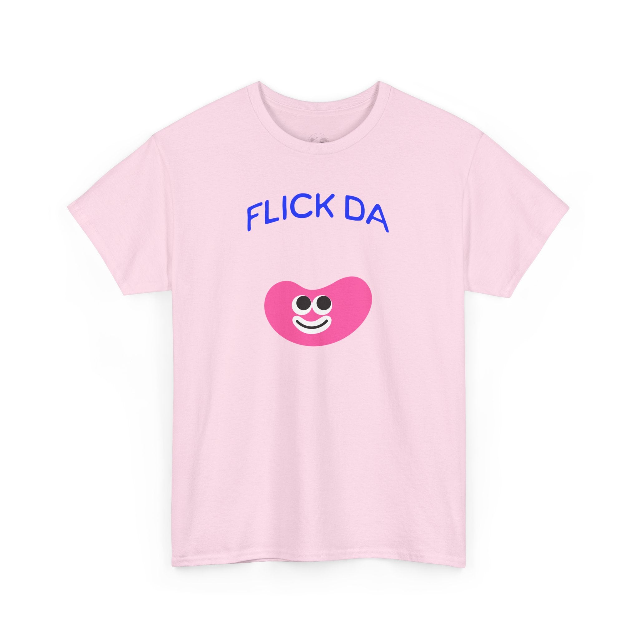 Flick Da Bean T-shirt , Funny T-Shirt, Fun Casual Wear, Gift for Friends, Everyday Summer Style, Comfortable Tee