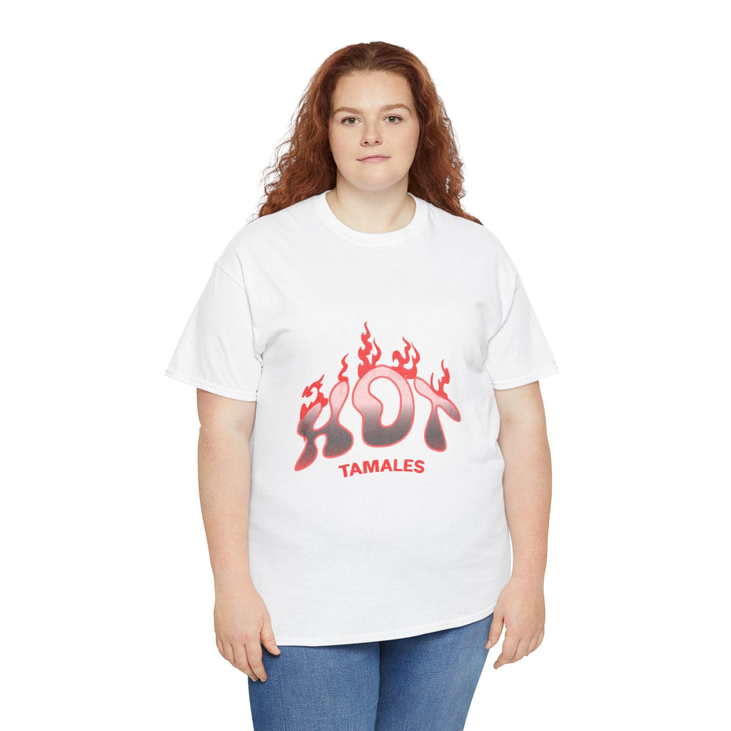 Funny Hot Tamales Unisex Tee, Casual Wear, Summer Style, Gift for Food Lovers, Trendy Graphic T-Shirt, Fun Statement Tee