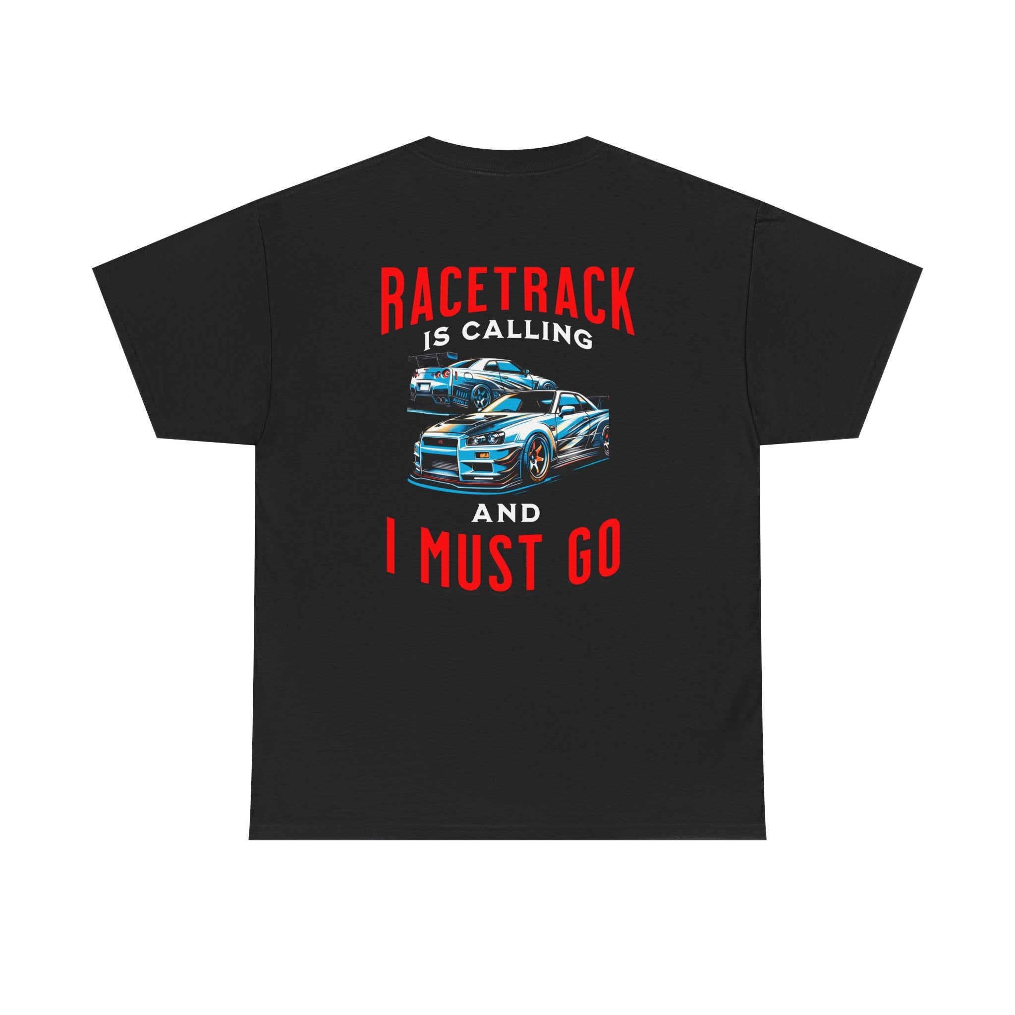 Nissan GTR race track shirt Unisex Heavy Cotton Tee, Car Enthusiast Shirt, Racing T-Shirt, Gift for Car Lovers, Motorsport Apparel