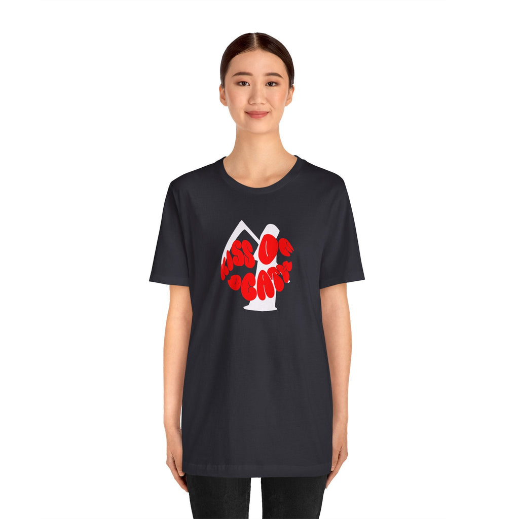 Kiss Of Death Tee, Unisex Graphic Tee, Casual Shirt, Halloween Apparel