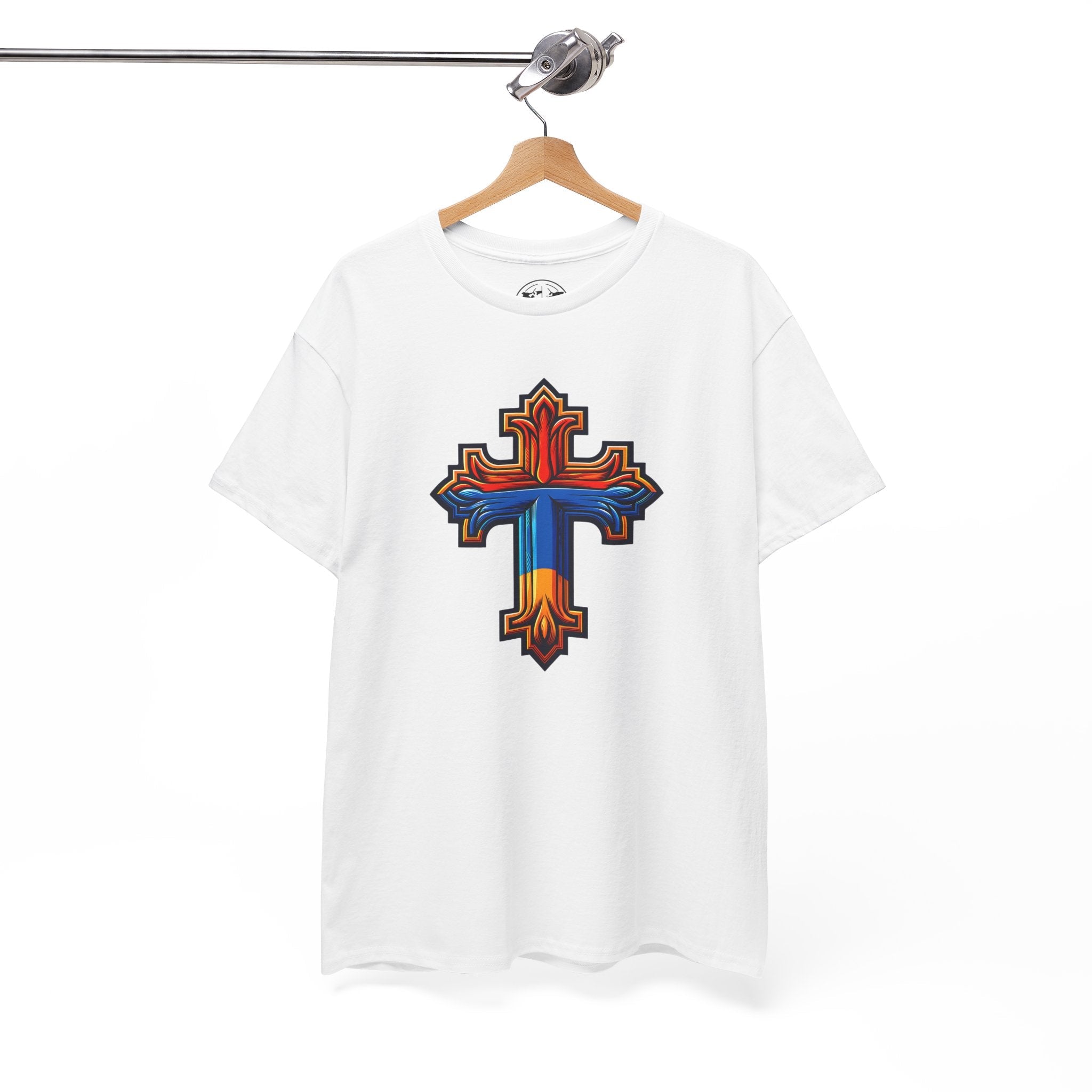 Armenian cross flag shirt, Cross shirt, Christian cross shirt, Armenian flag gift shirt, Armenian T-shirt