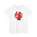 Kiss of Death Unisex Heavy Cotton Tee, Trendy Graphic T-Shirt, Casual Wear, Statement Shirt, Gothic Aesthetic, Unisex Apparel
